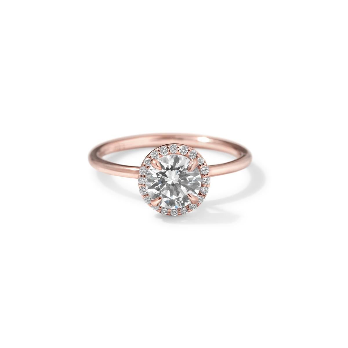 Halo Engagement Ring-Unbridaled Collective