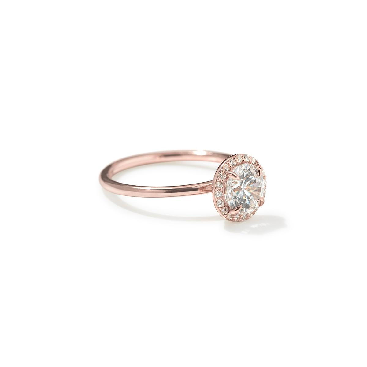 Halo Engagement Ring-Unbridaled Collective