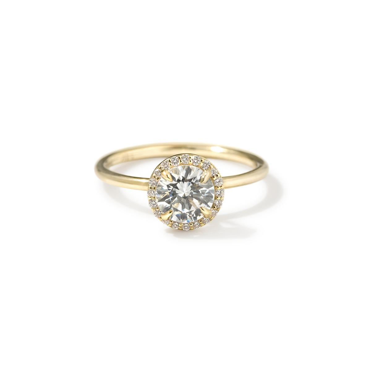 Halo Engagement Ring-Unbridaled Collective