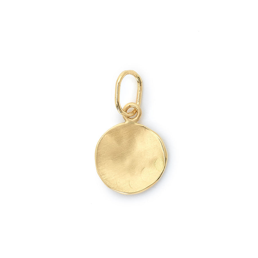 Hammered Disc Charm-Anne Sportun