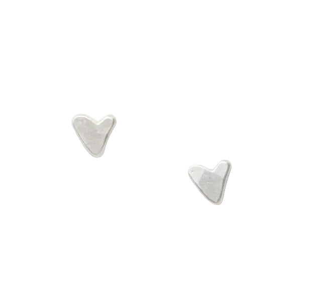 Heart Post Earrings-Jill Platner