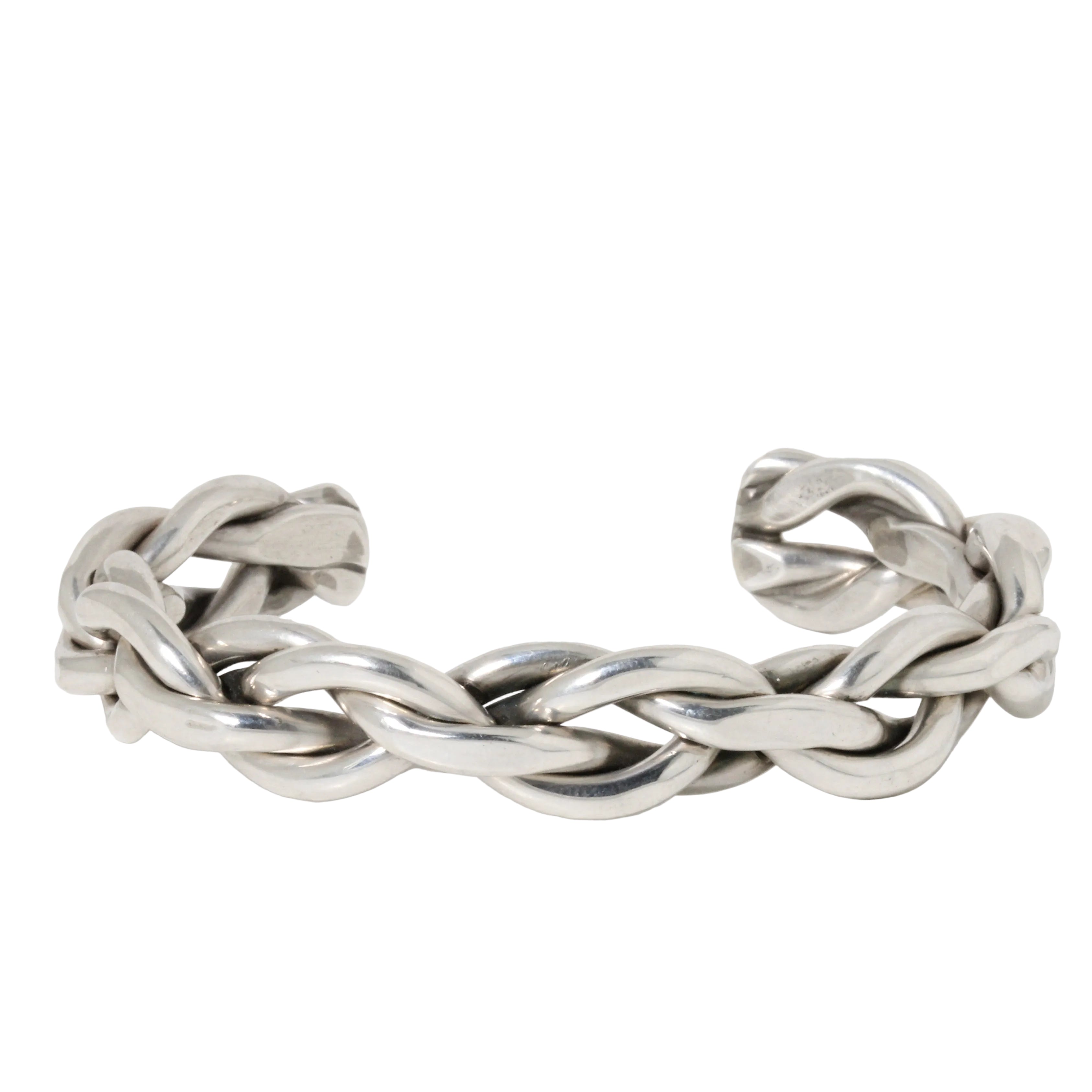 Heavy Braided Cuff Bracelet-Southwest