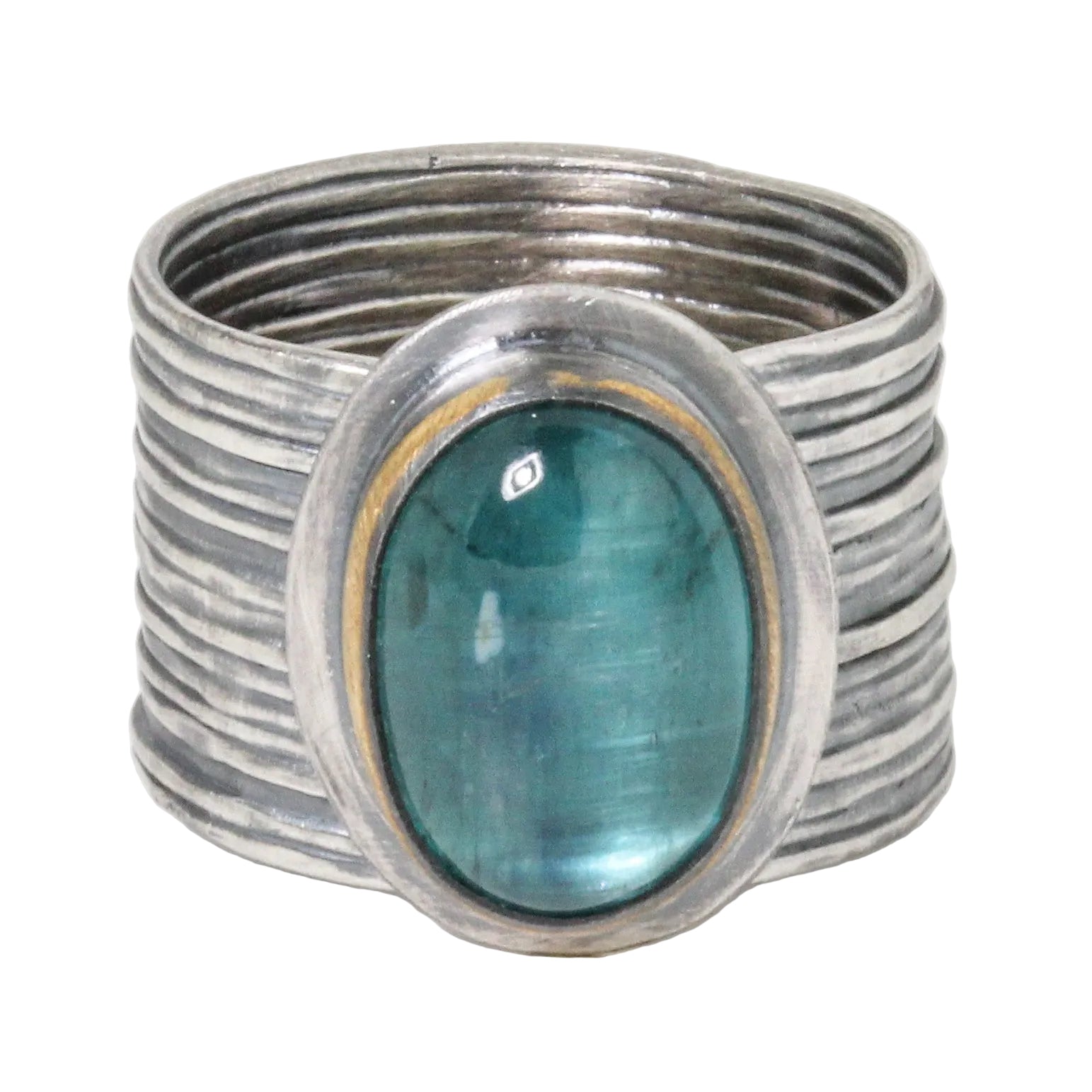 Kyanite Ribbon Ring-Austin Titus