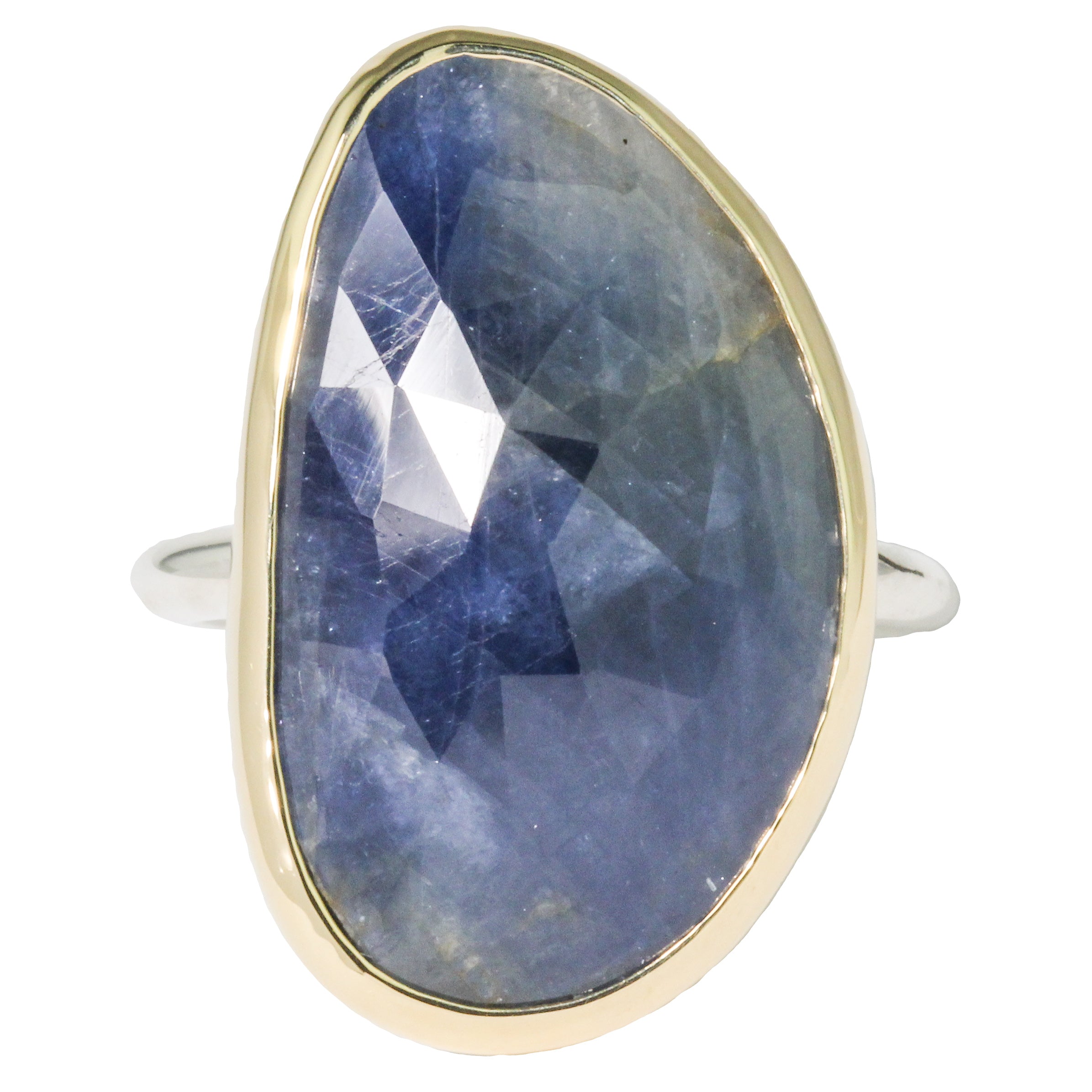 Large Blue Sapphire Ring-Sara Thompson