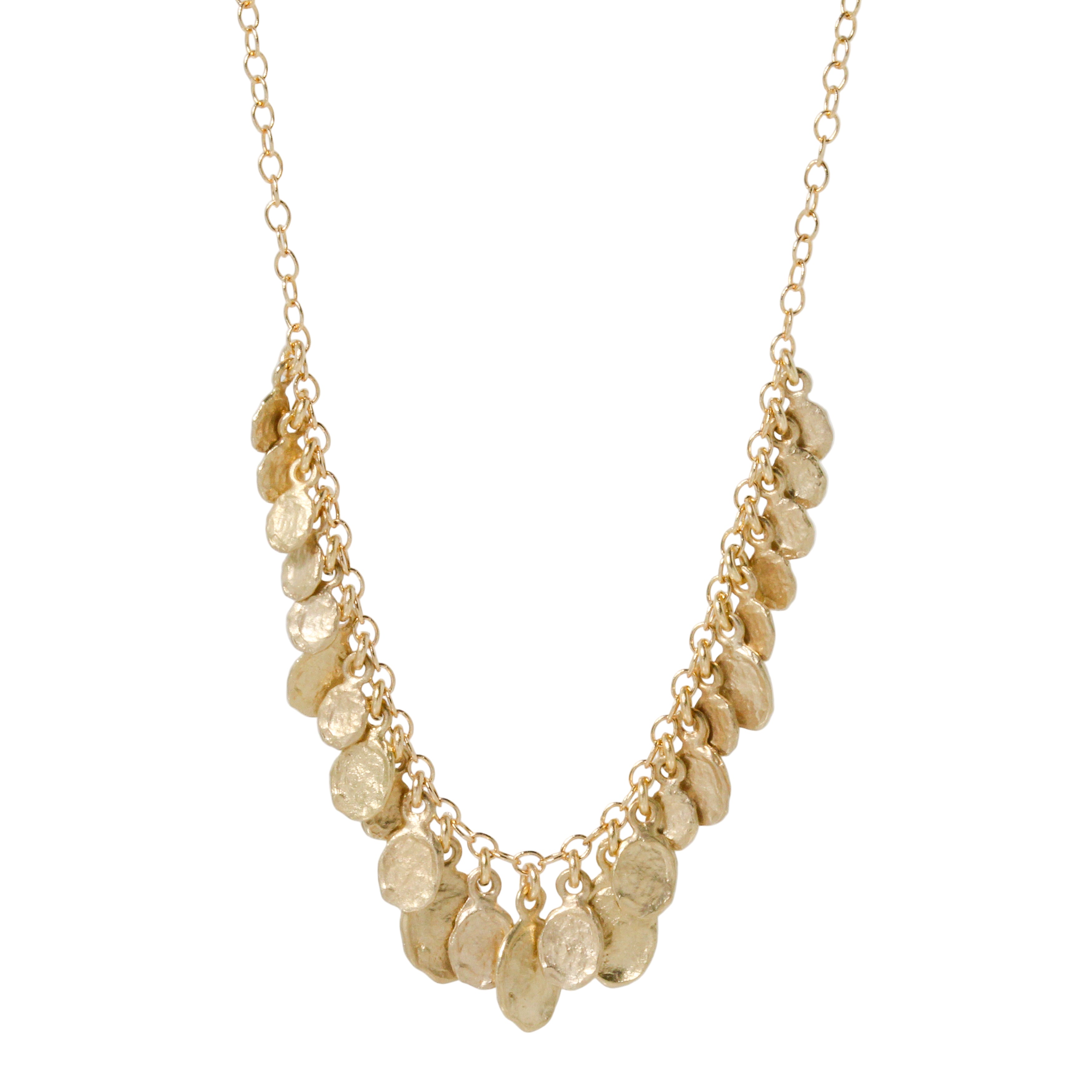 Large Flake Cluster Necklace-Victoria Cunningham