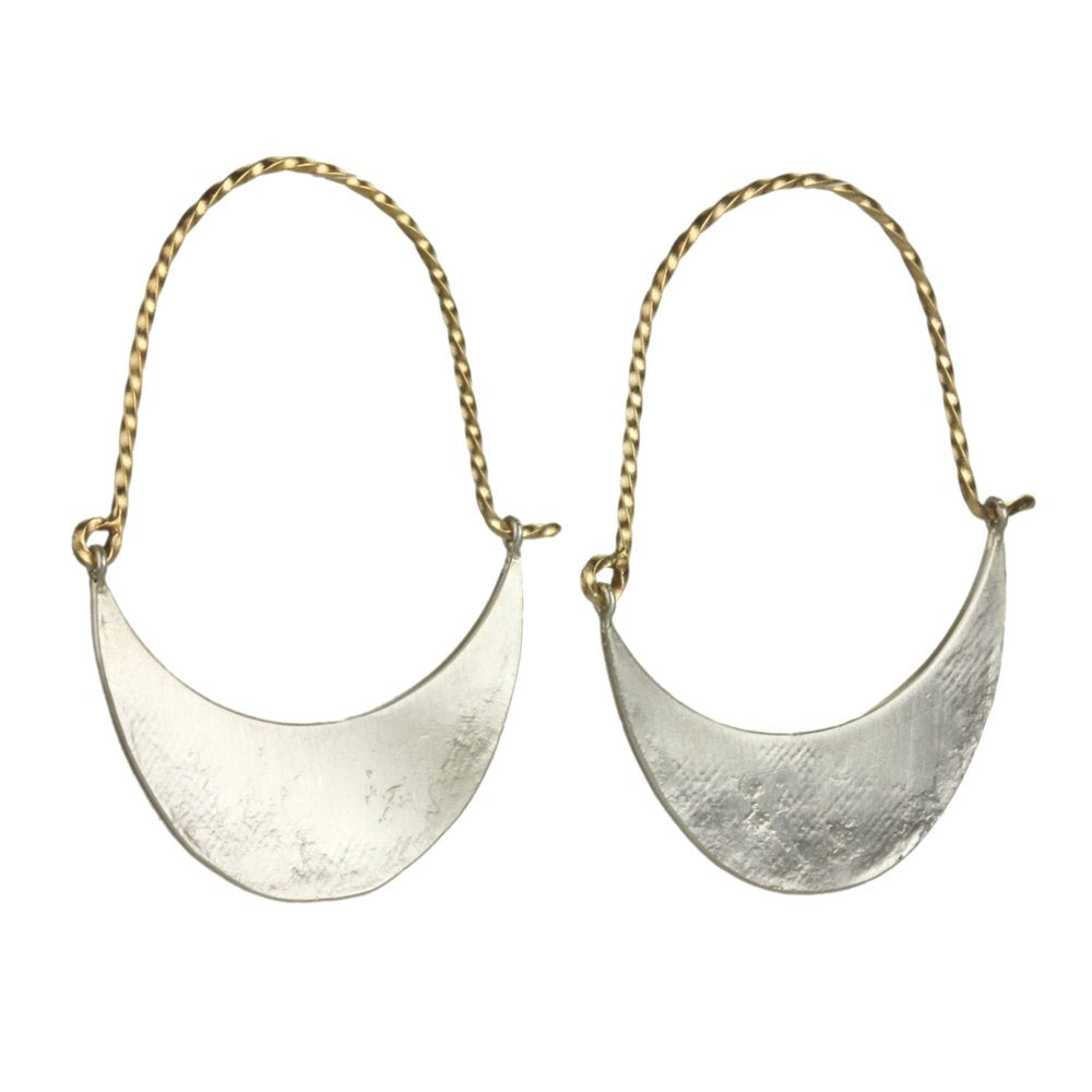 Large Lyra Hoop Earrings-Sarah McGuire