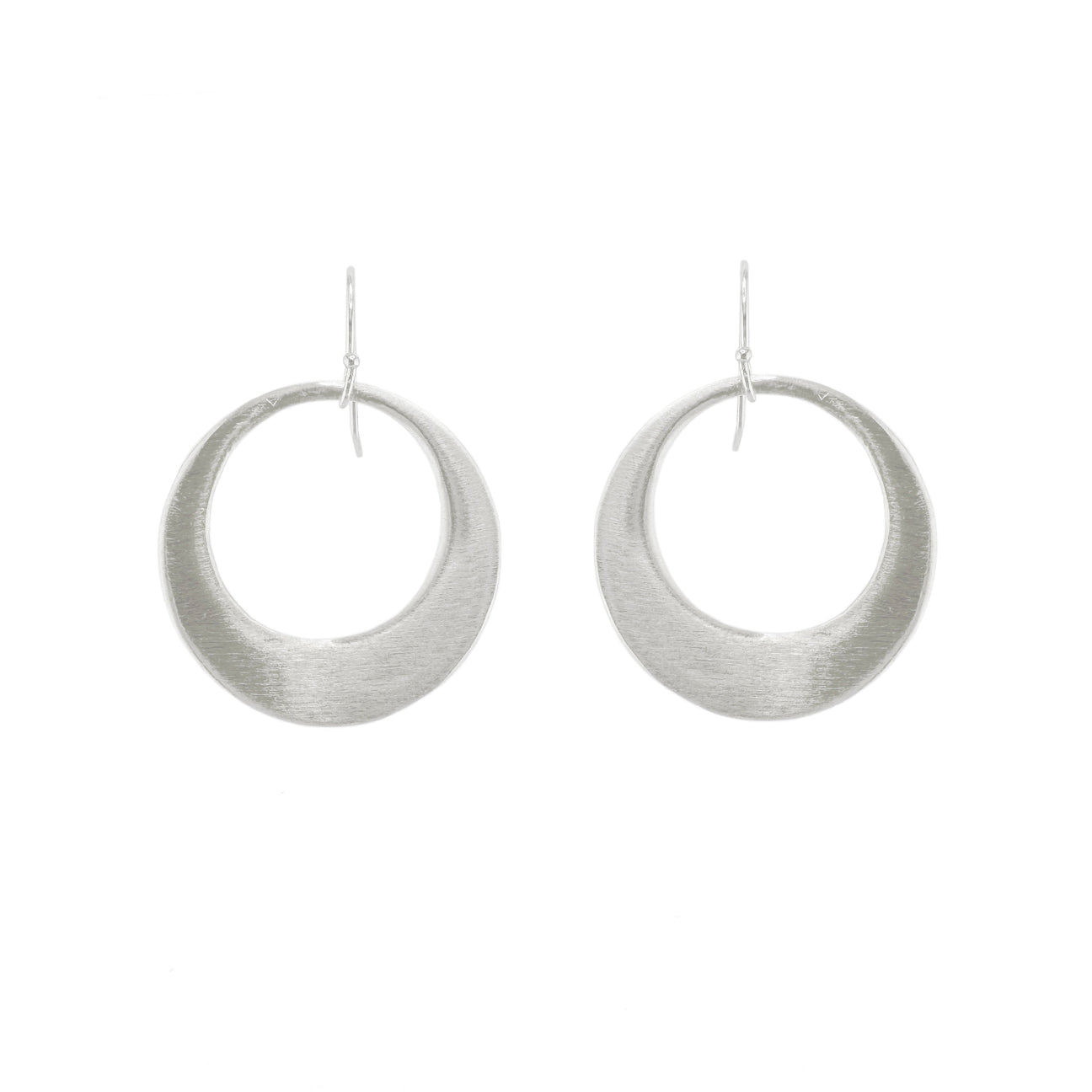 Large Organic Circle Earrings-Philippa Roberts