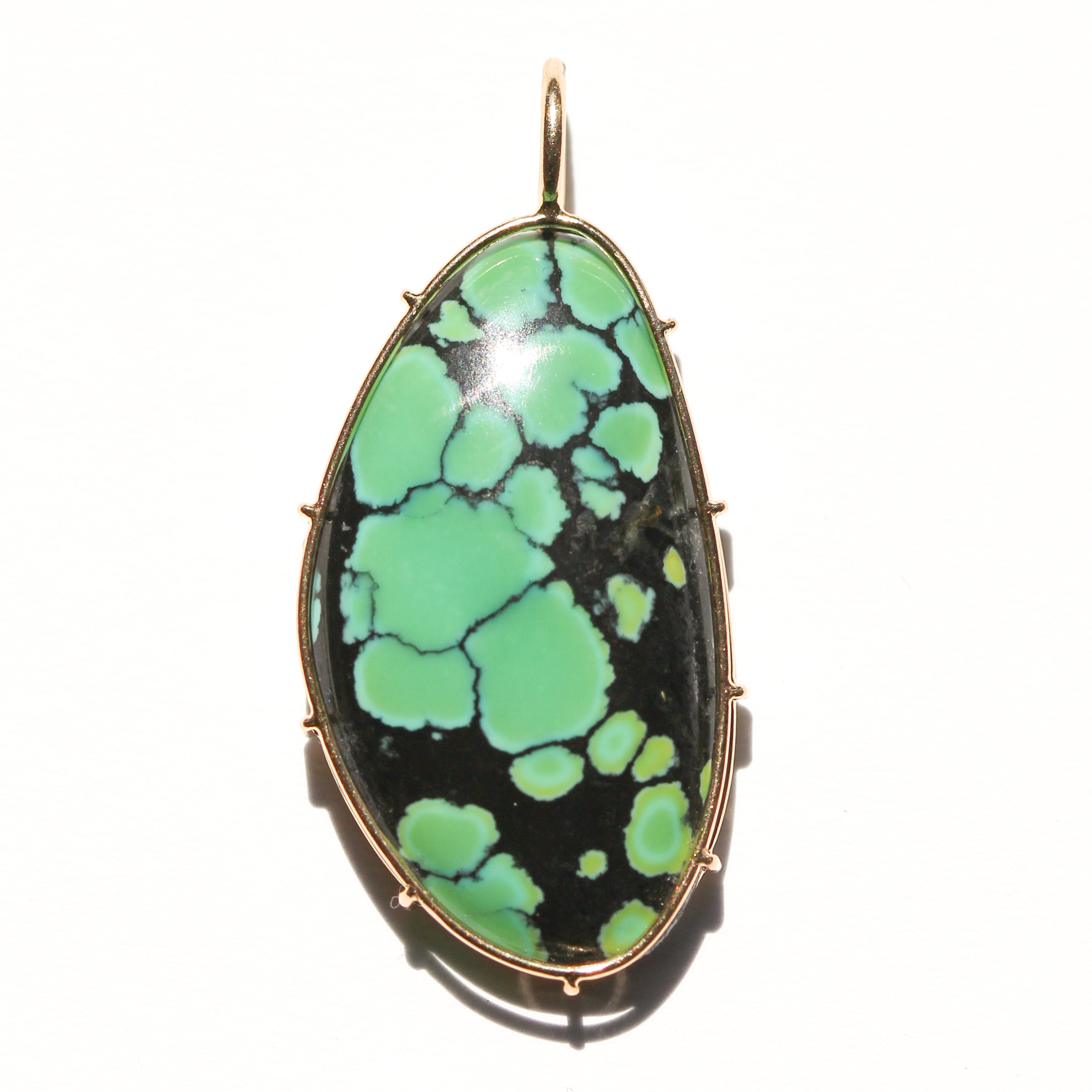 Large Turquoise Harriet Charm-Heather B. Moore