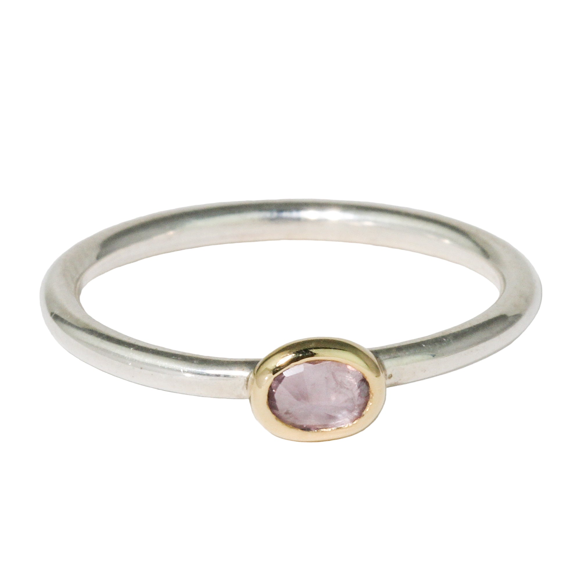 Light Pink Sapphire Stacking Ring-Sara Thompson