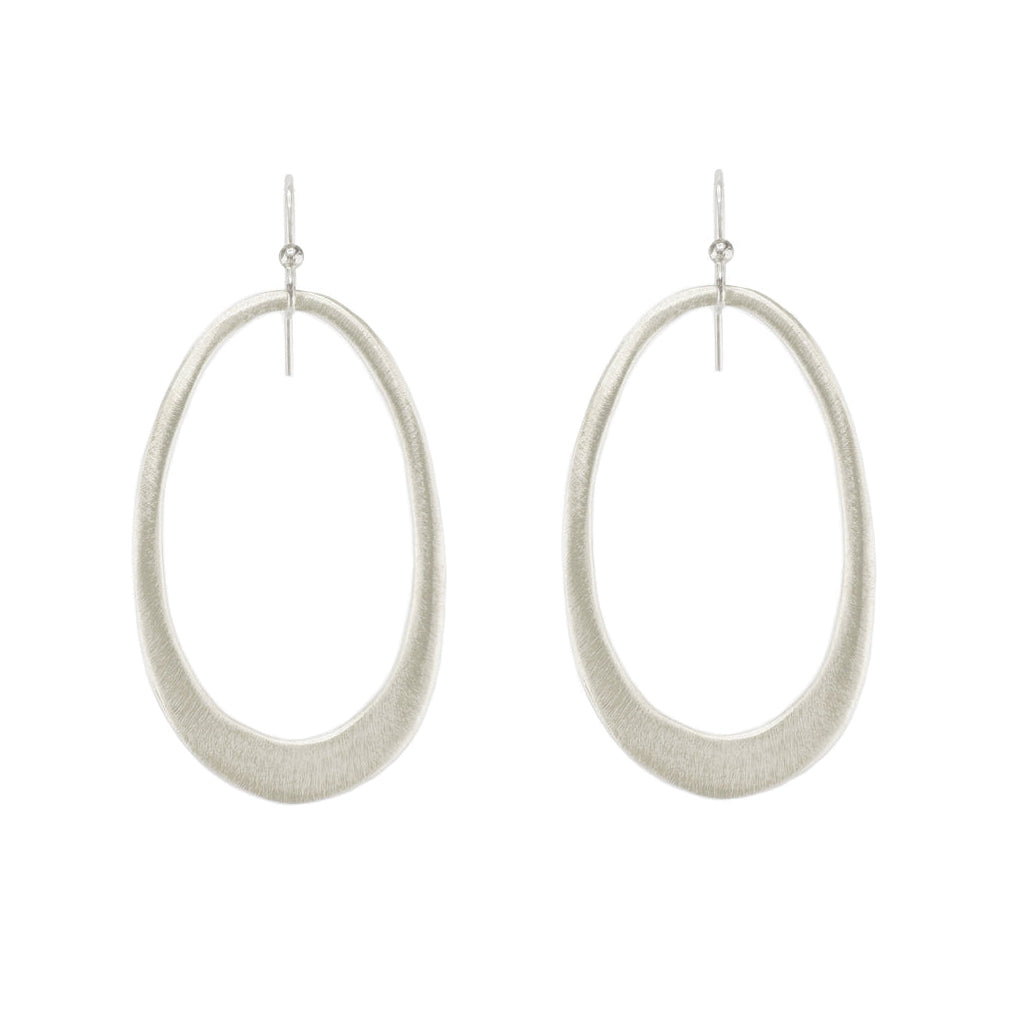 Long Oval Earrings-Philippa Roberts
