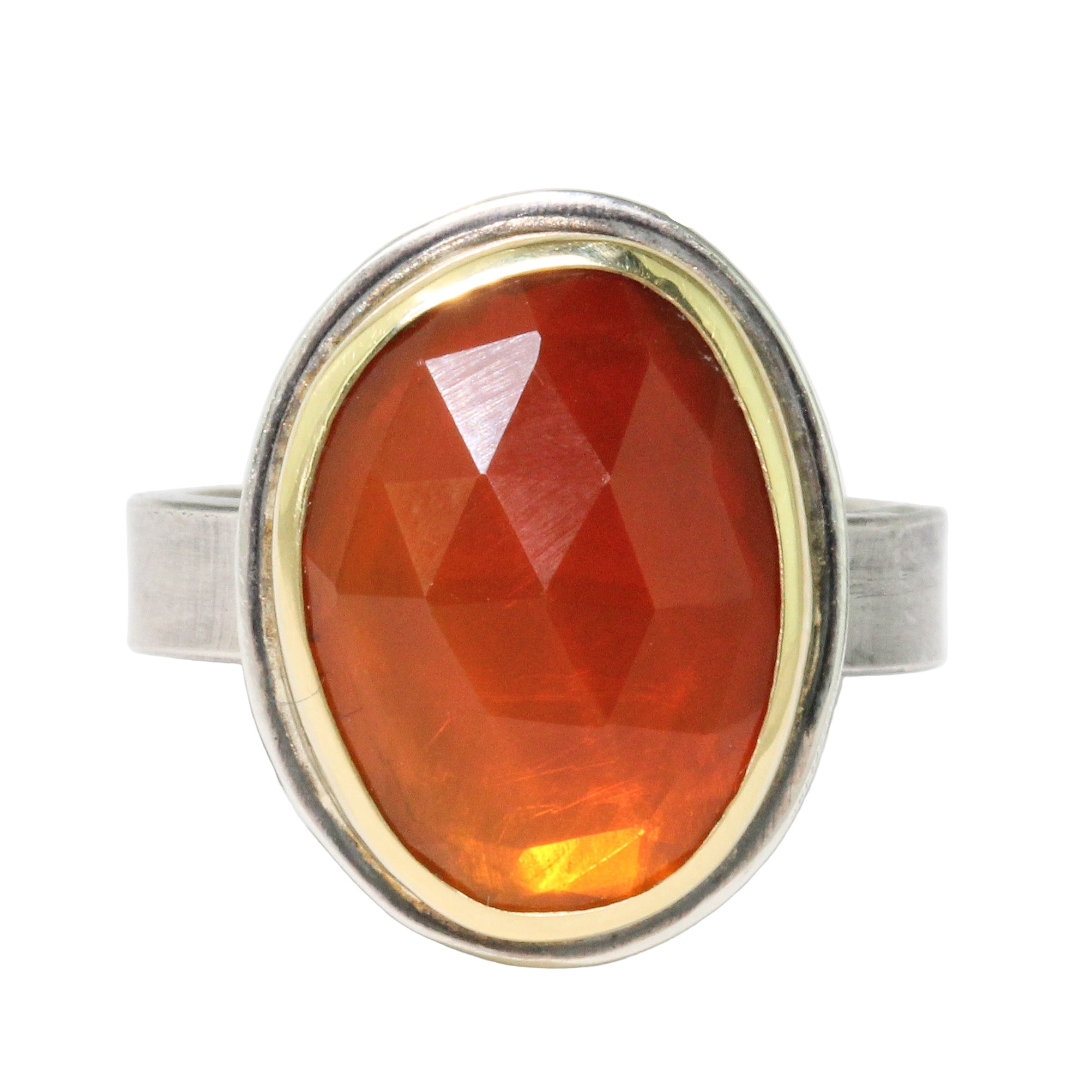 Mexican Fire Opal Ring-Austin Titus