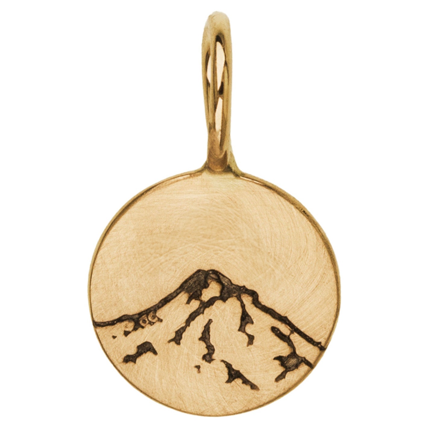 Mini Round Mt Hood Charm-Heather B. Moore