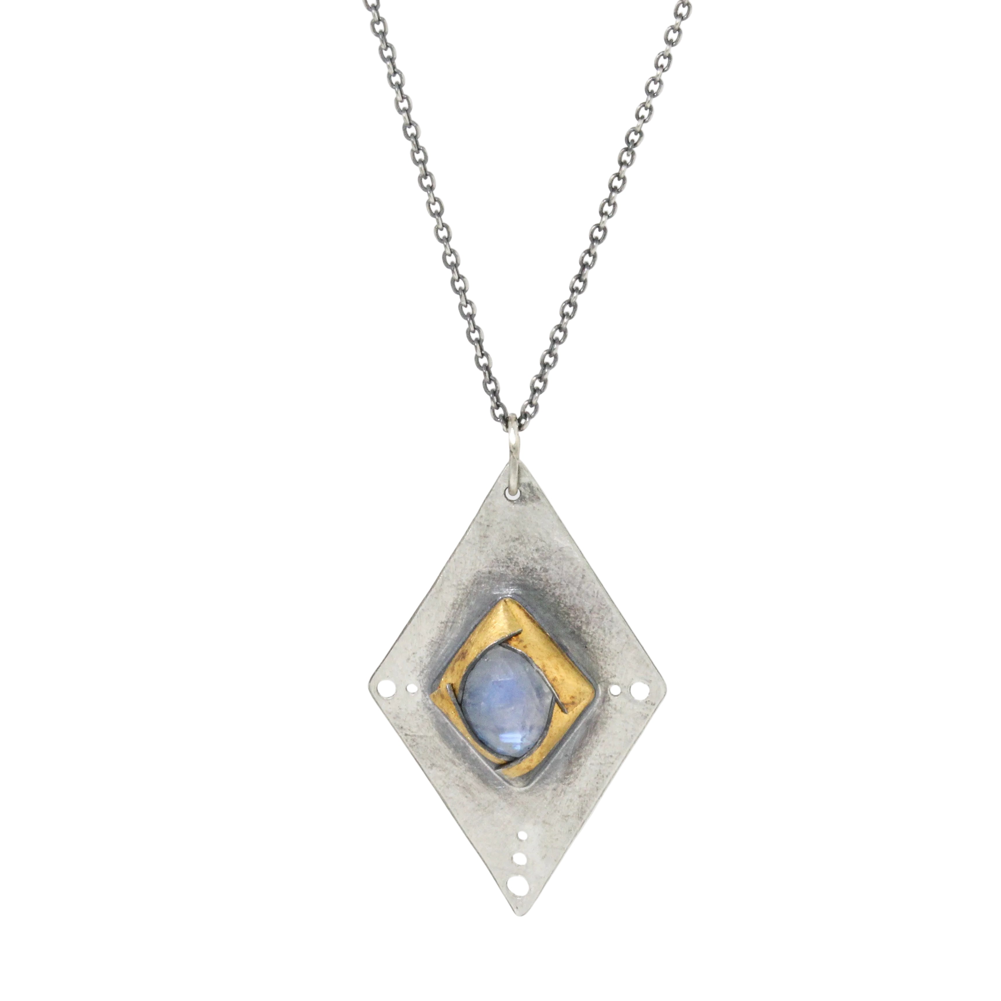 Moonstone Beam Necklace-Austin Titus