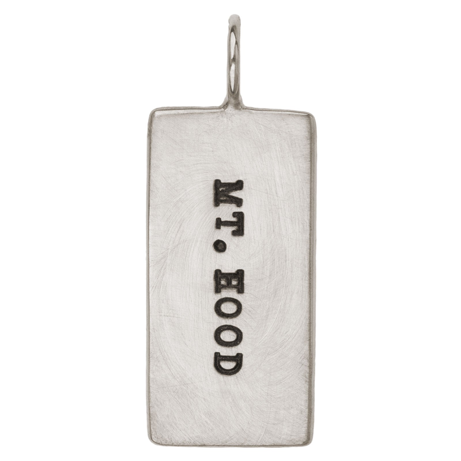 Mt Hood ID Tag Charm-Heather B. Moore