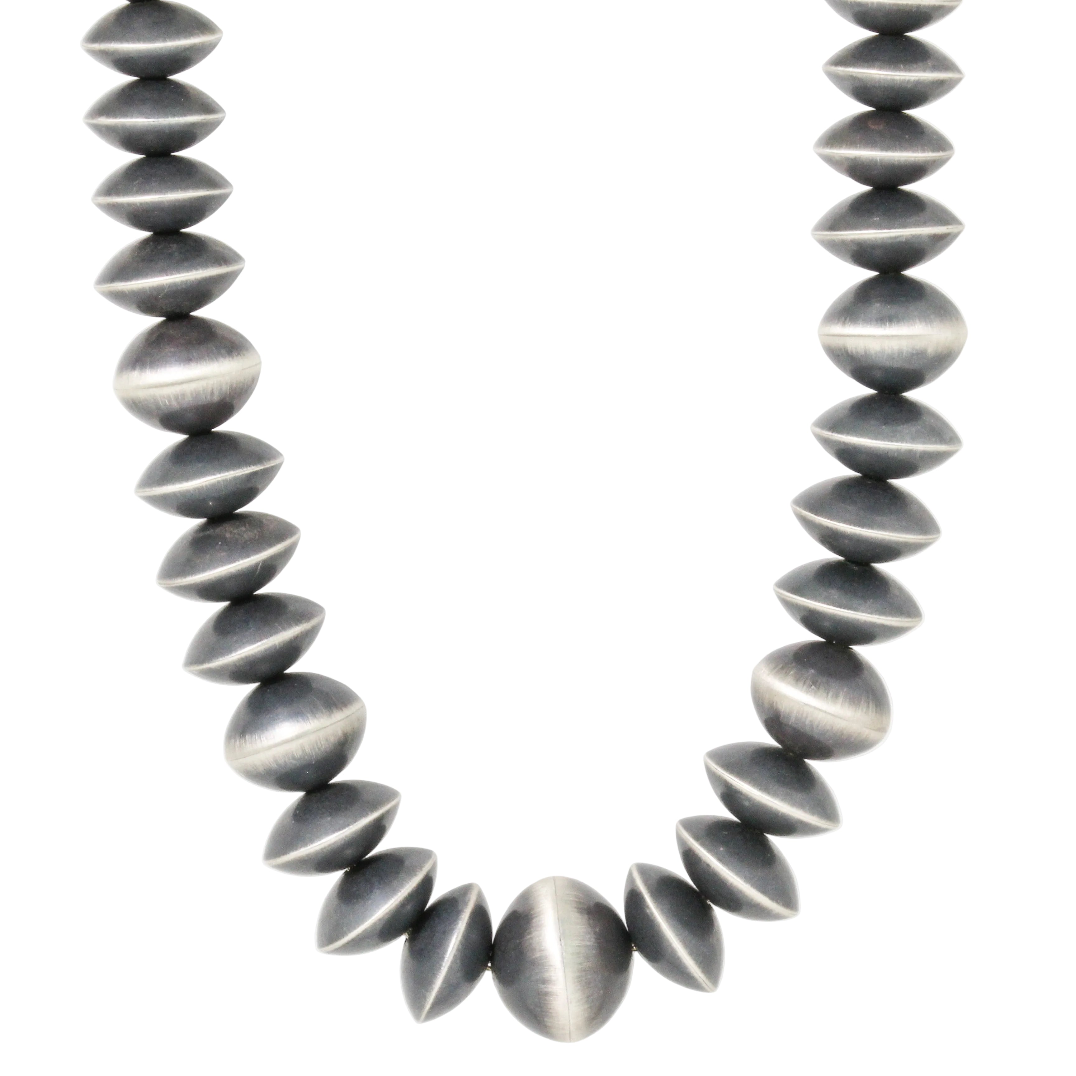Navajo Pearl Chunky Graduated Necklace-Southwest
