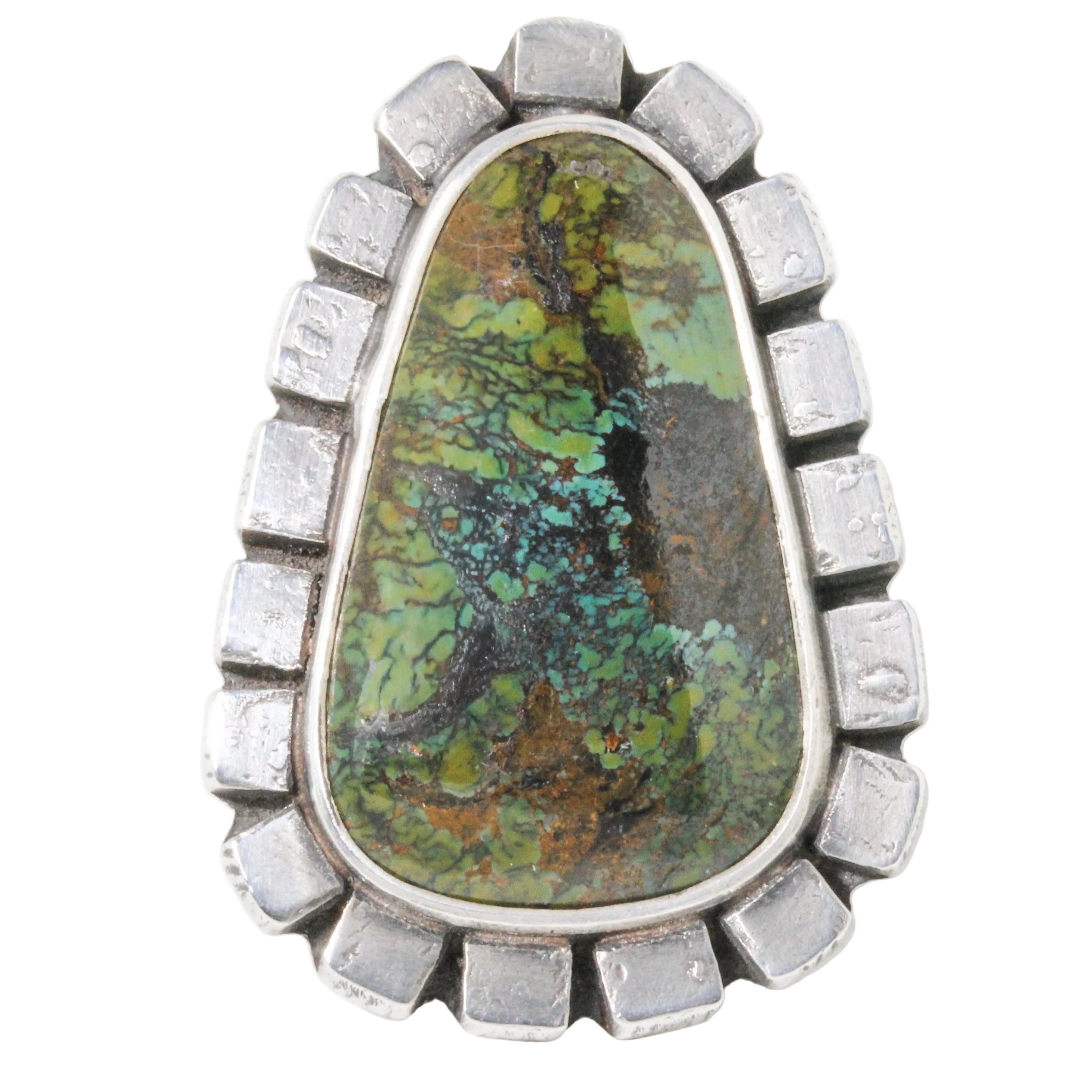 Nomad Green Turquoise Ring-Southwest