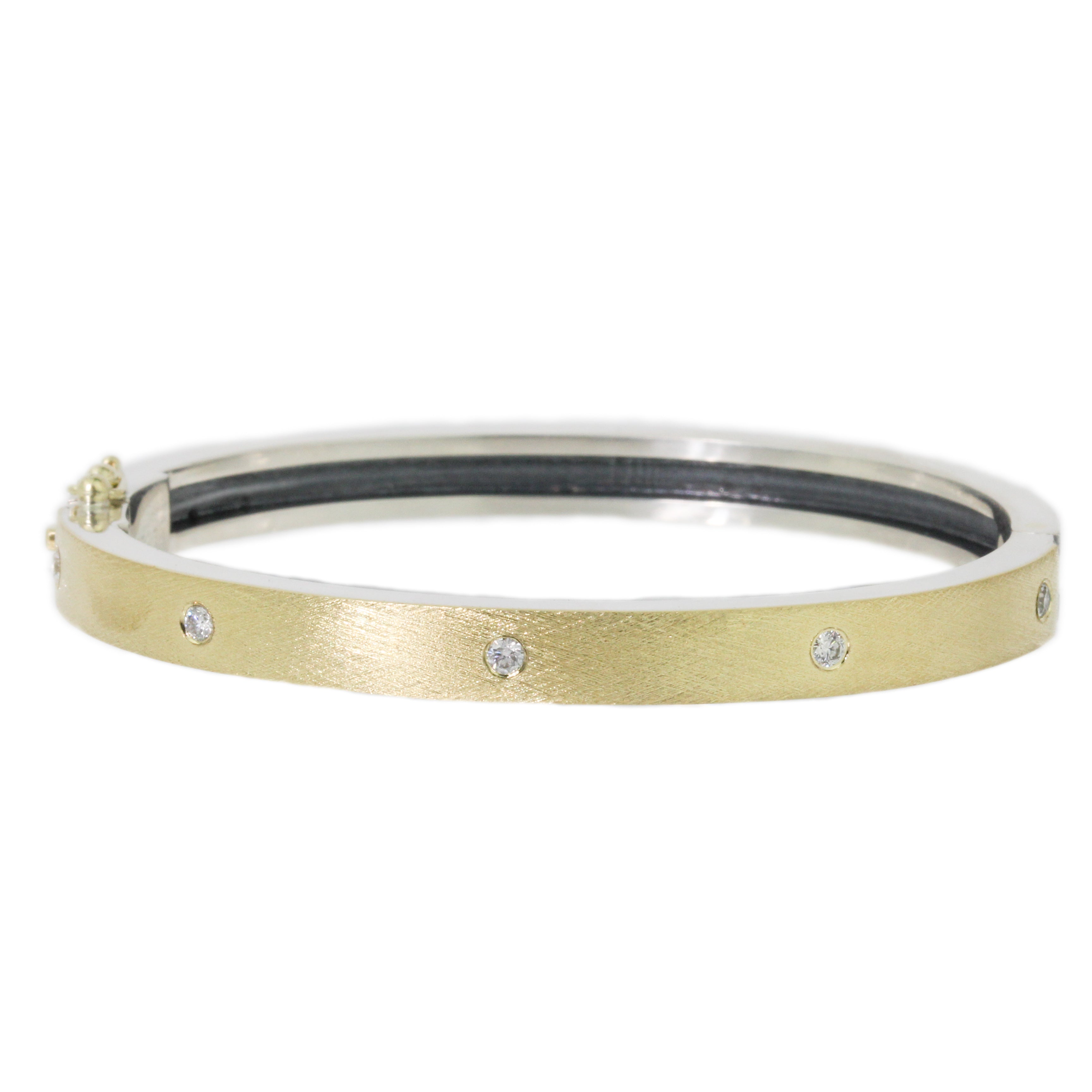 Olly 6mm Yellow Gold Bracelet-Rene Escobar