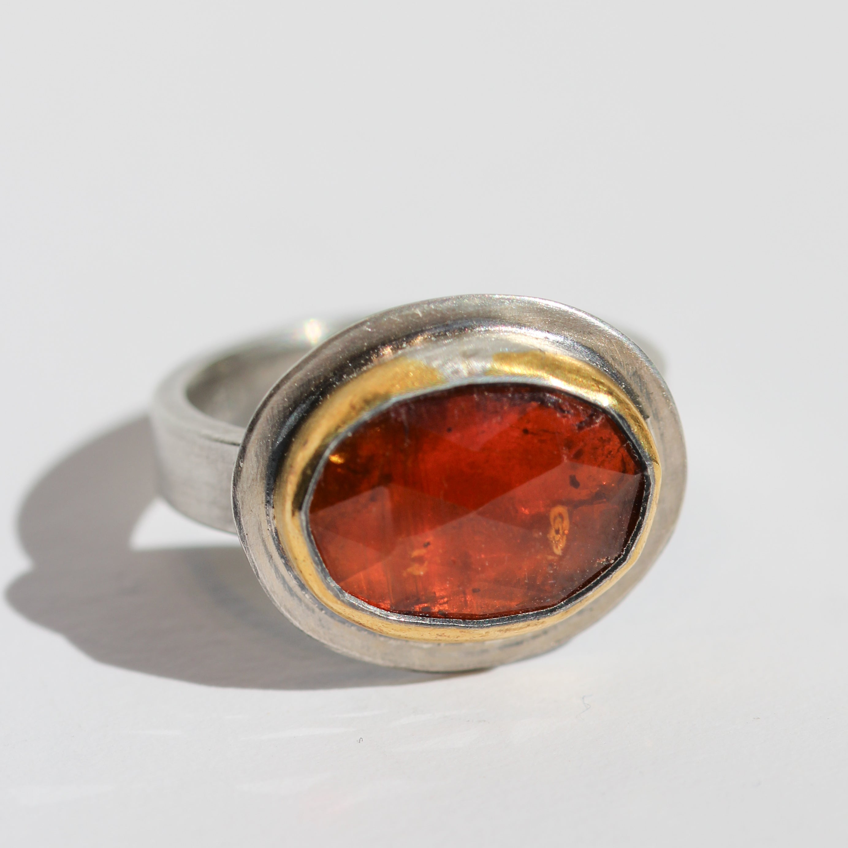 Orange Kyanite Ring-Austin Titus