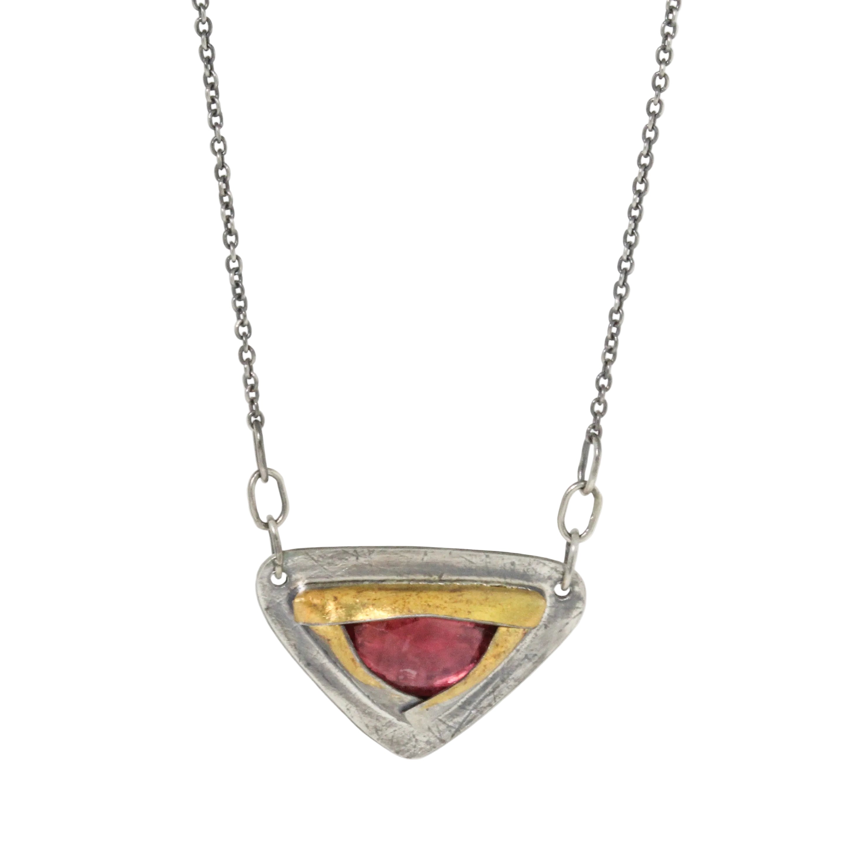 Pink Tourmaline Kite Necklace-Austin Titus