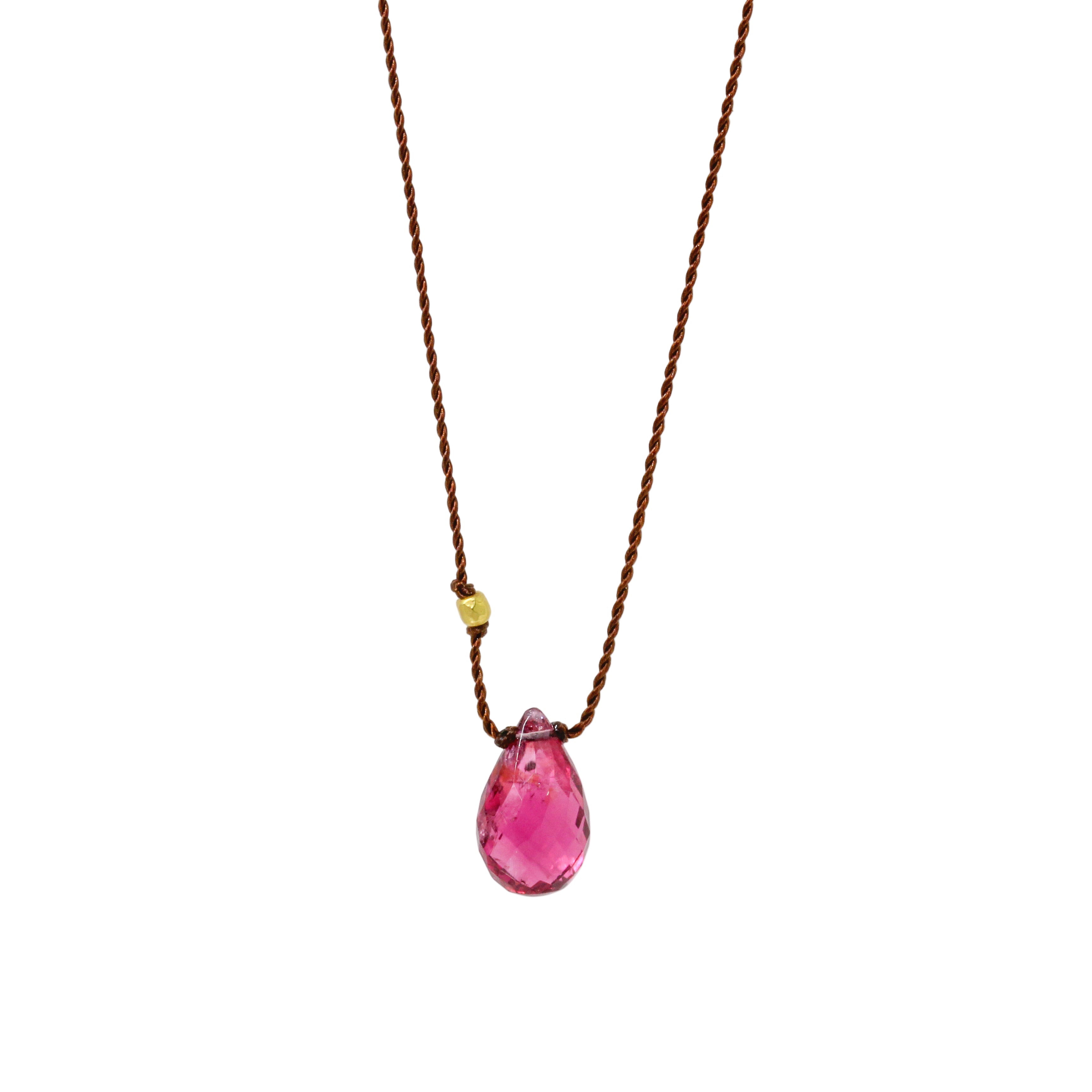 Pink Tourmaline Necklace-Margaret Solow