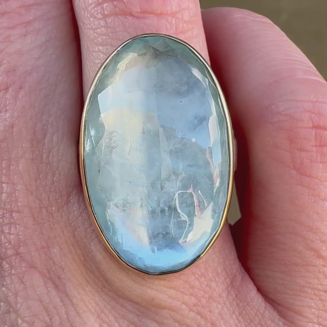 Aquamarine Ring