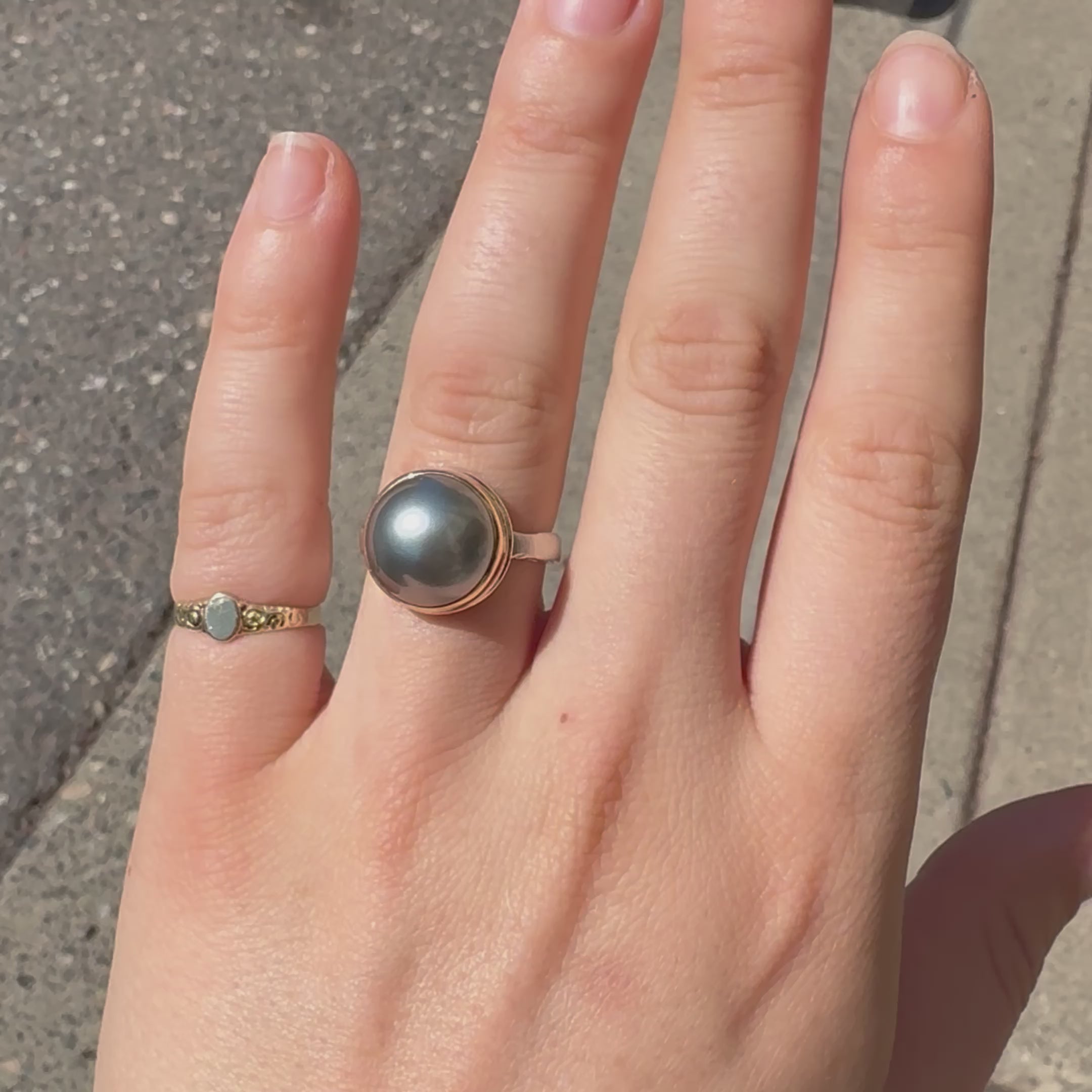 Tahitian Pearl Ring