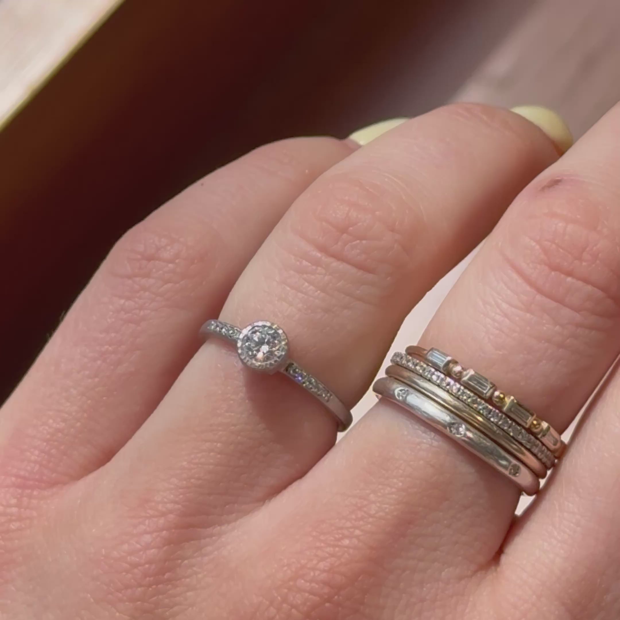 Brilliant Round Diamond Ring