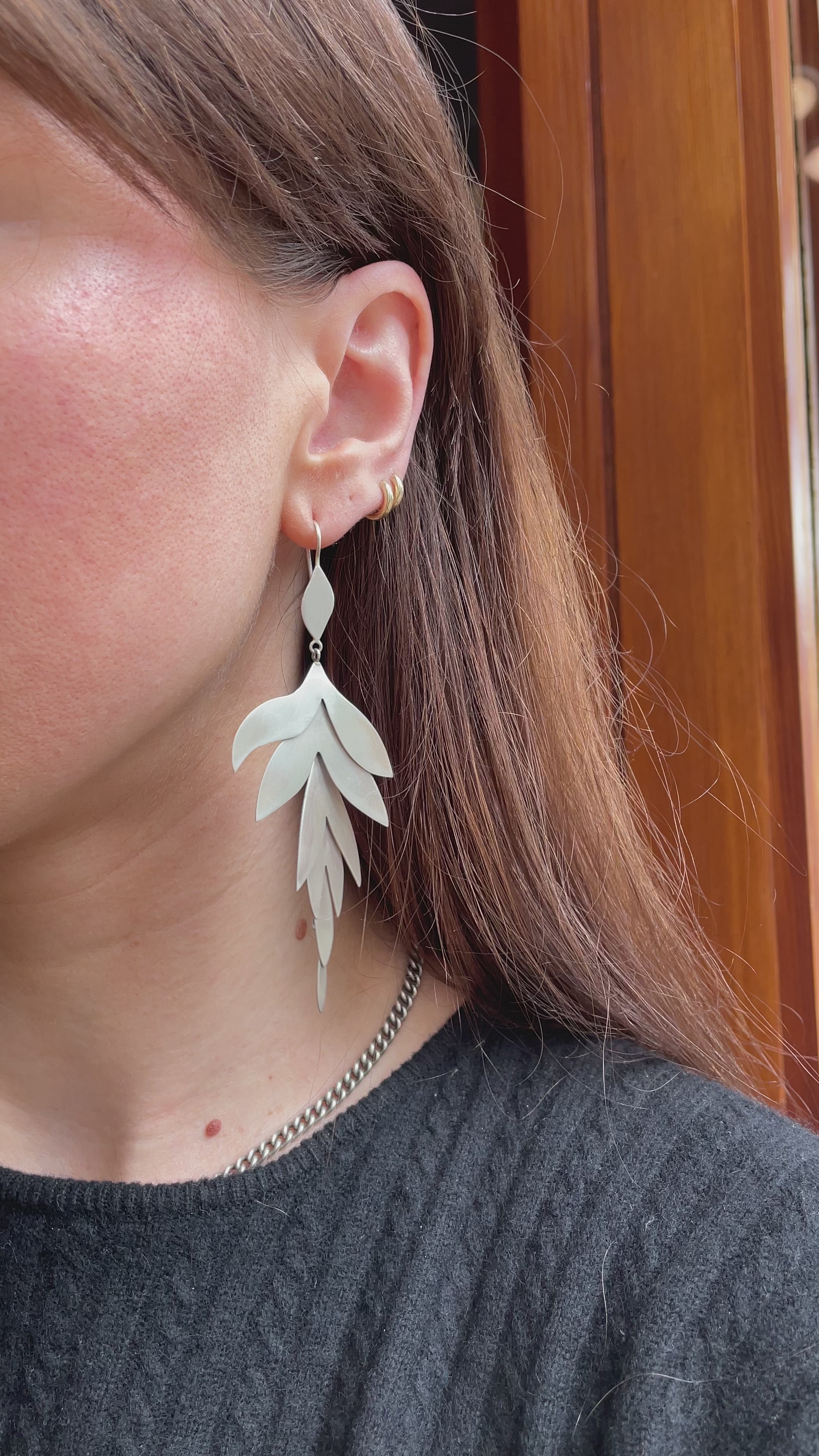 Cascading Petal Earrings