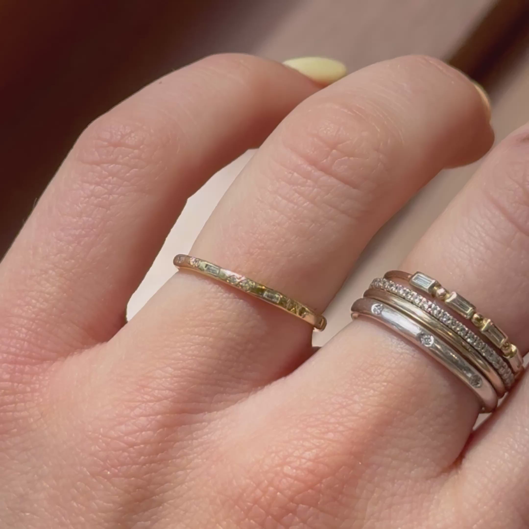 Athena Dot Dash Ring