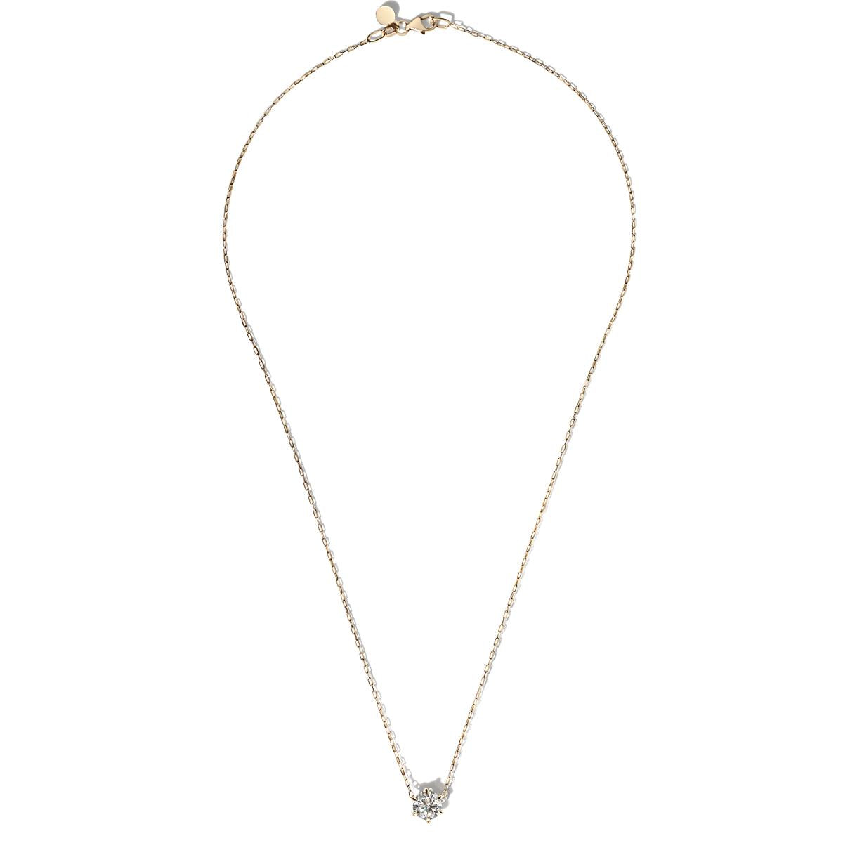 Round Diamond Pendant Necklace-Unbridaled Collective