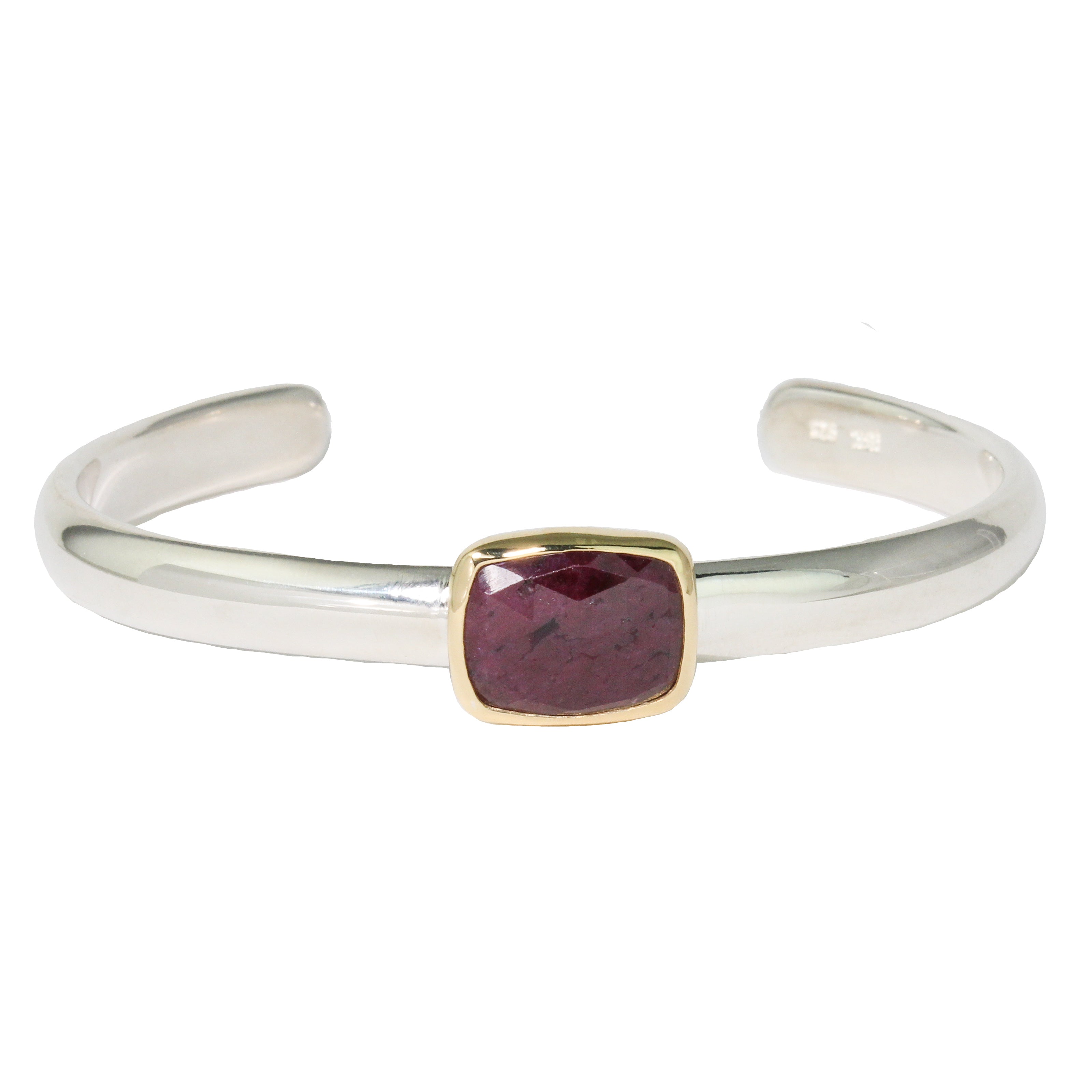 Ruby Cuff Bracelet-Sara Thompson