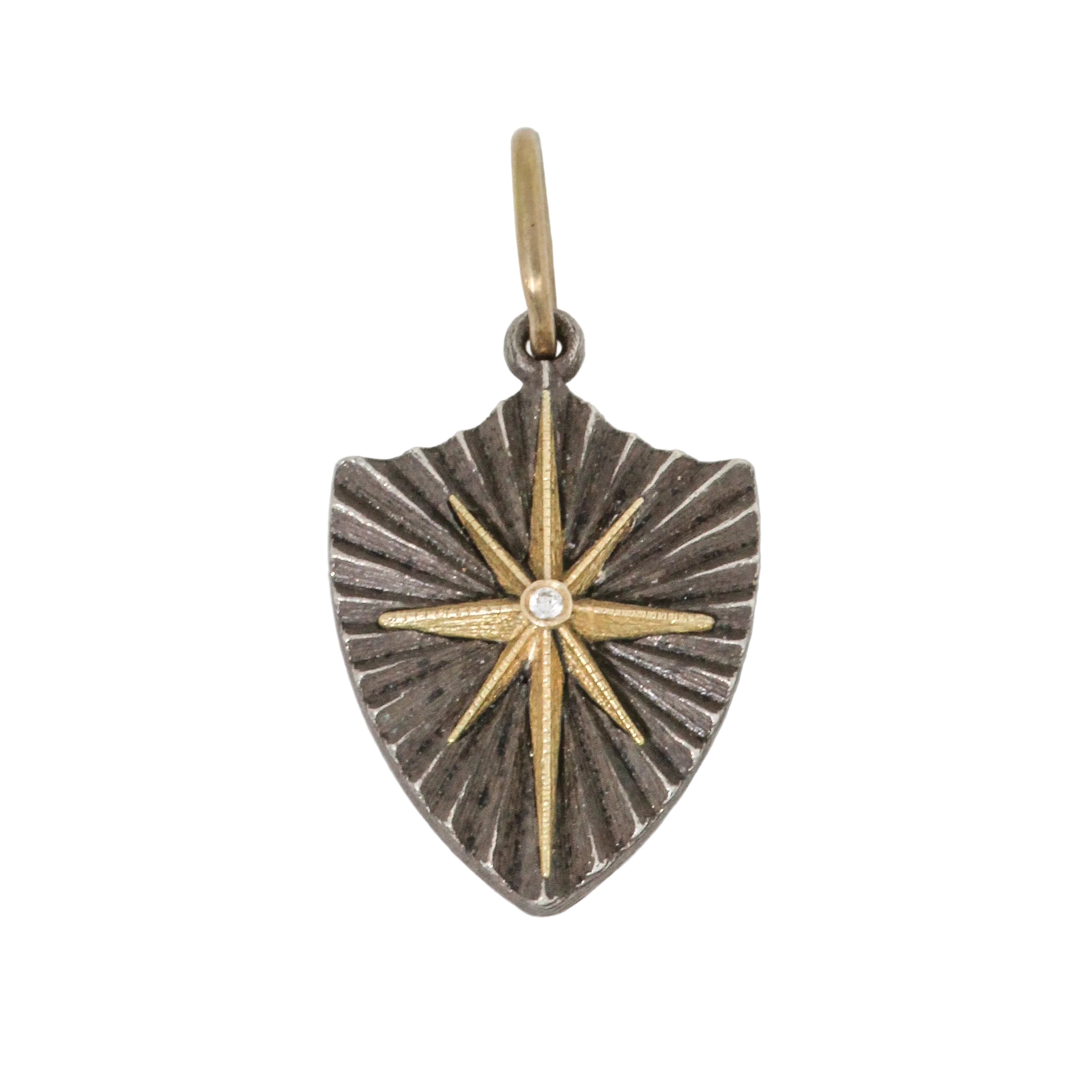Ruche North Star Shield Charm-Erica Molinari
