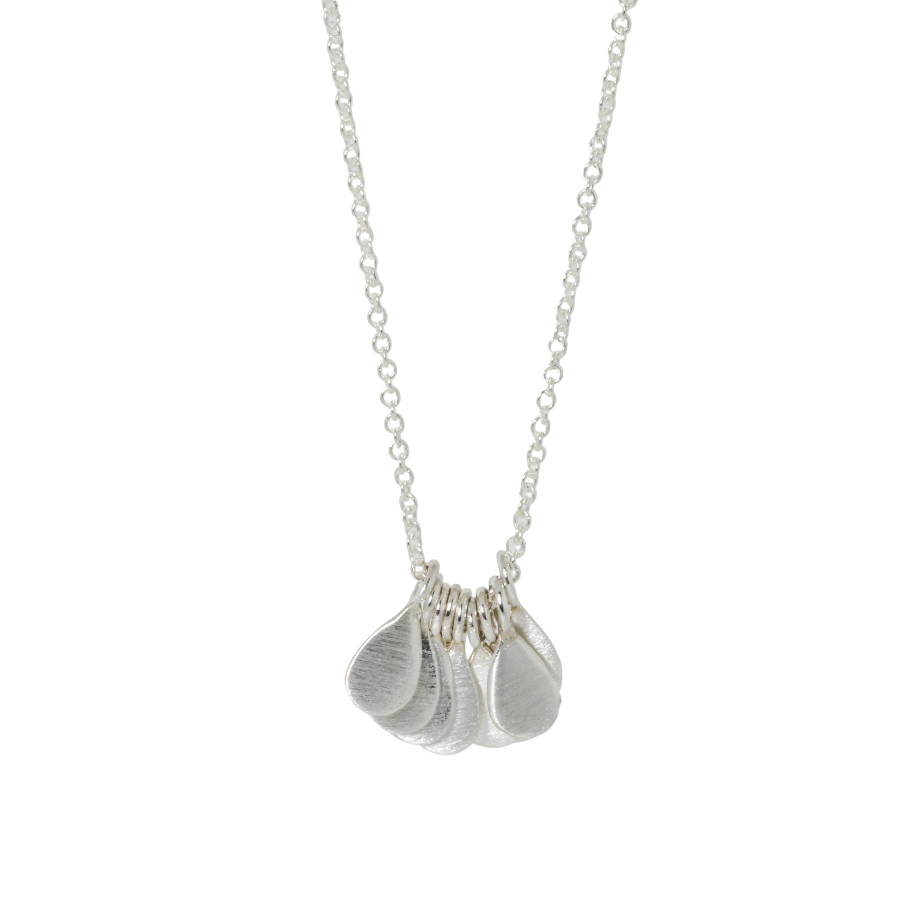 Silver Dangles Necklace-Philippa Roberts