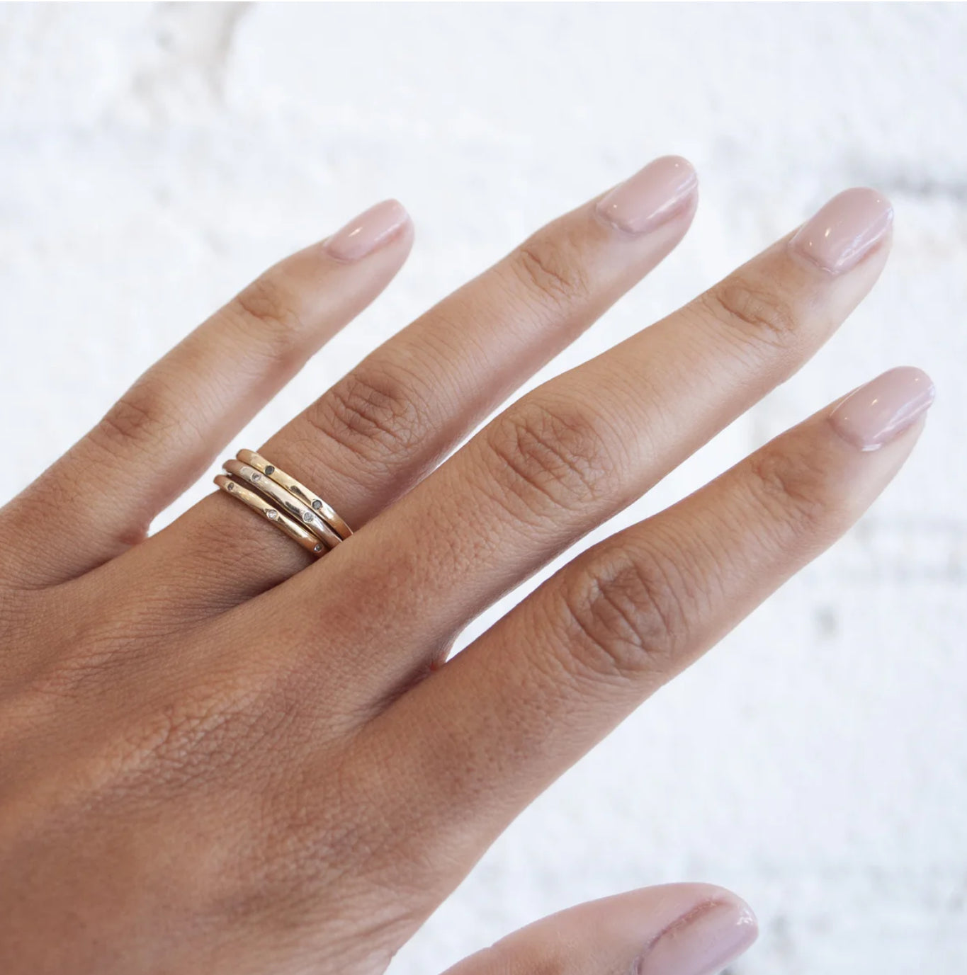 Skinny Eight Diamond Band-Lauren Wolf