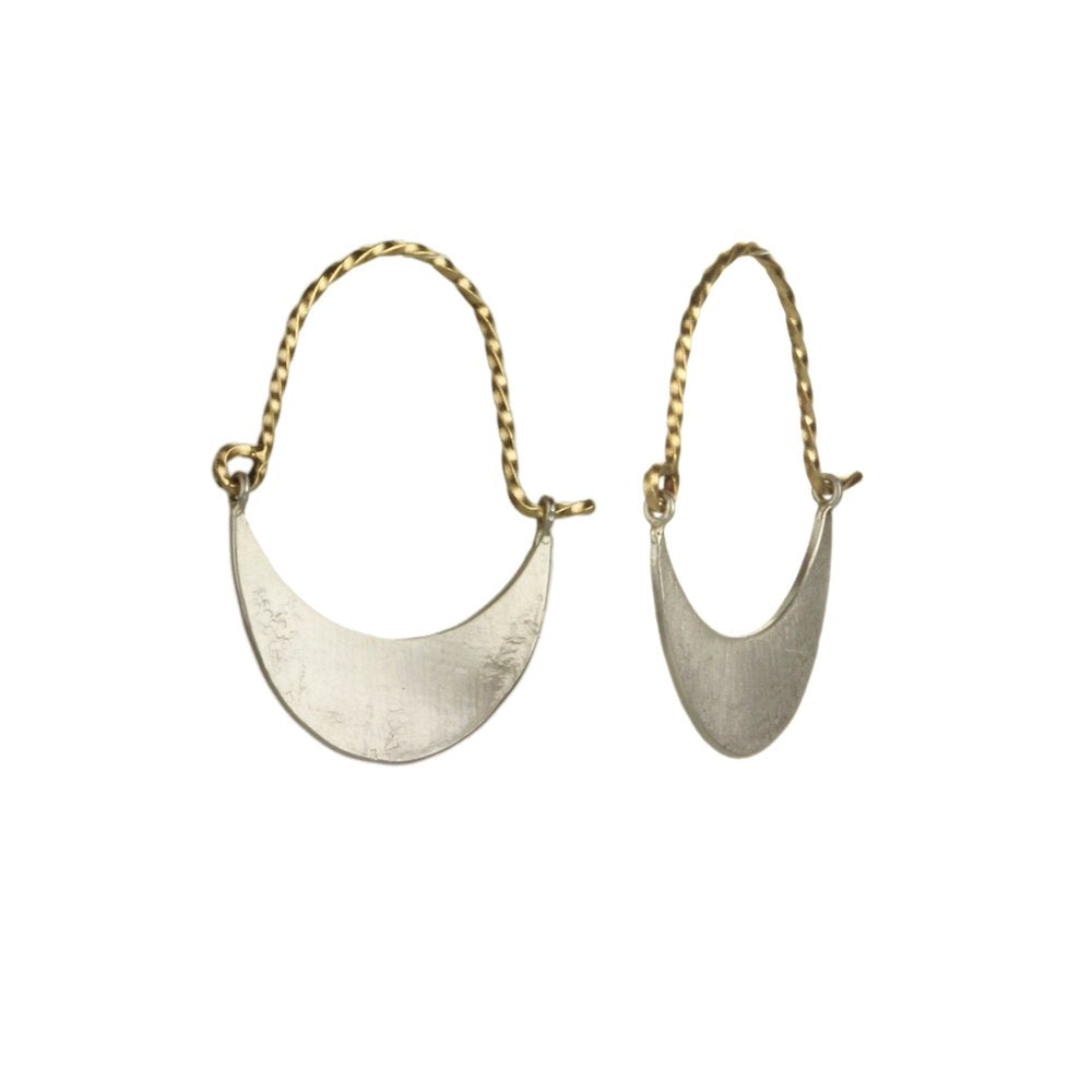 Small Lyra Hoop Earrings-Sarah McGuire