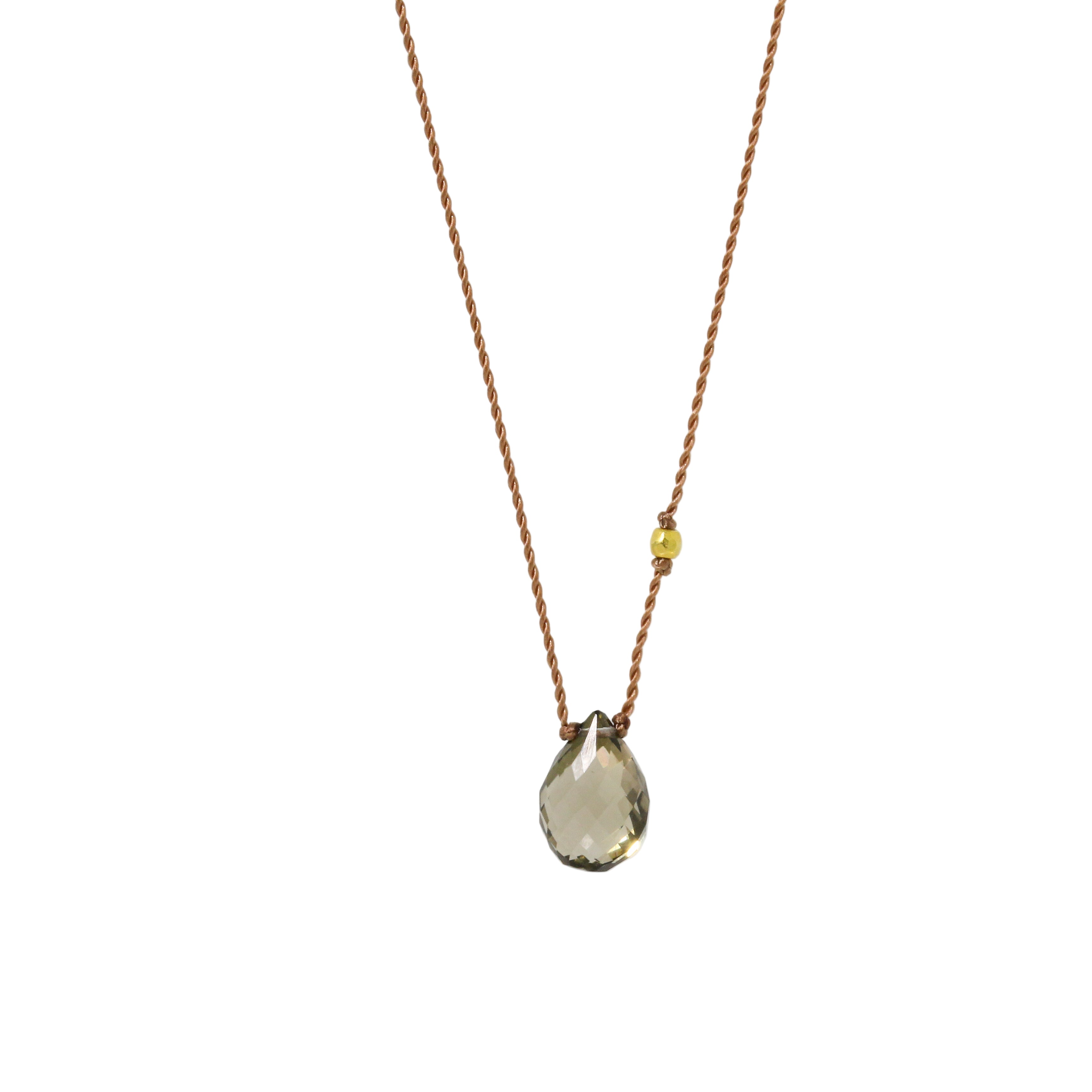 Smoky Tourmaline Necklace-Margaret Solow