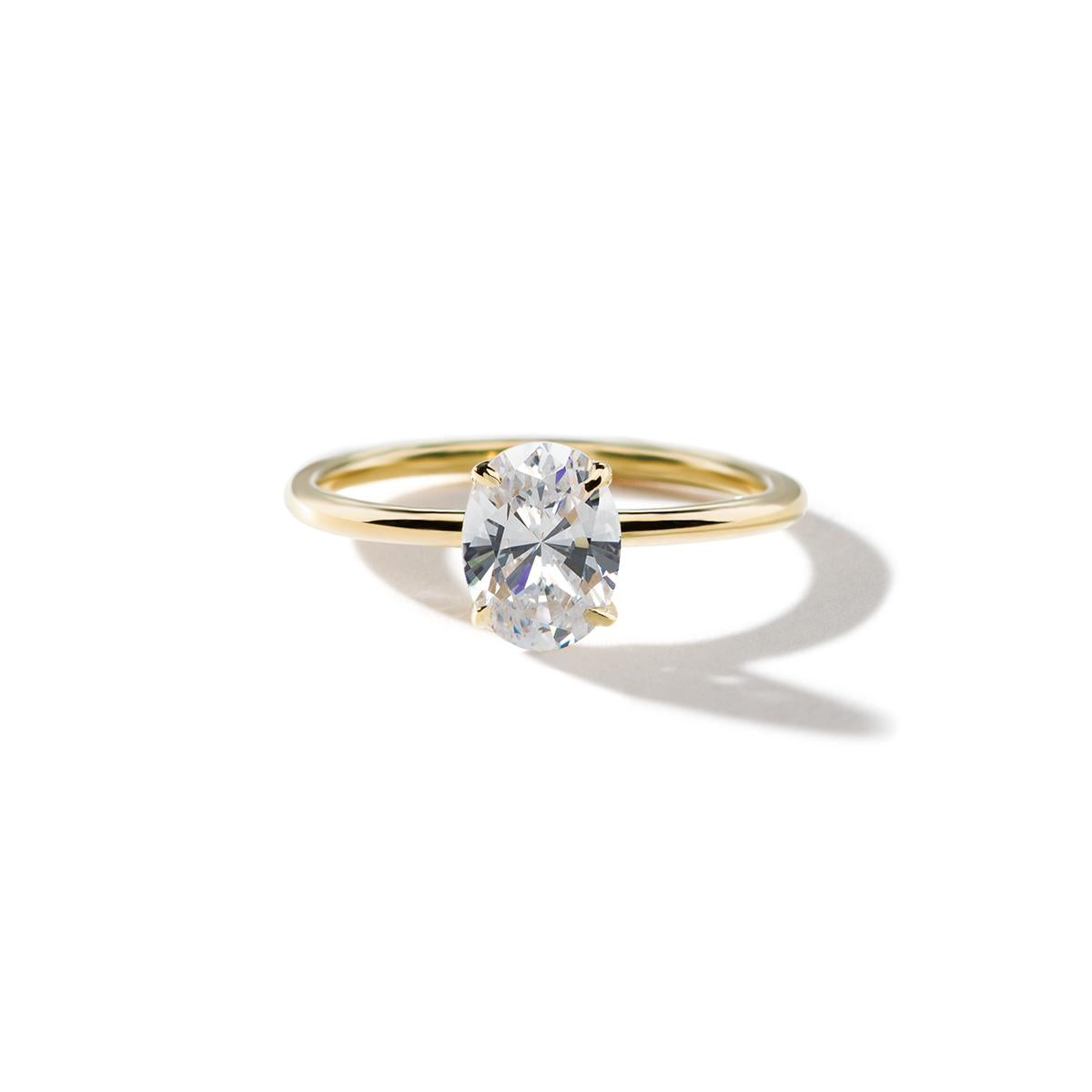 Solitaire Diamond Engagement Ring-Unbridaled Collective