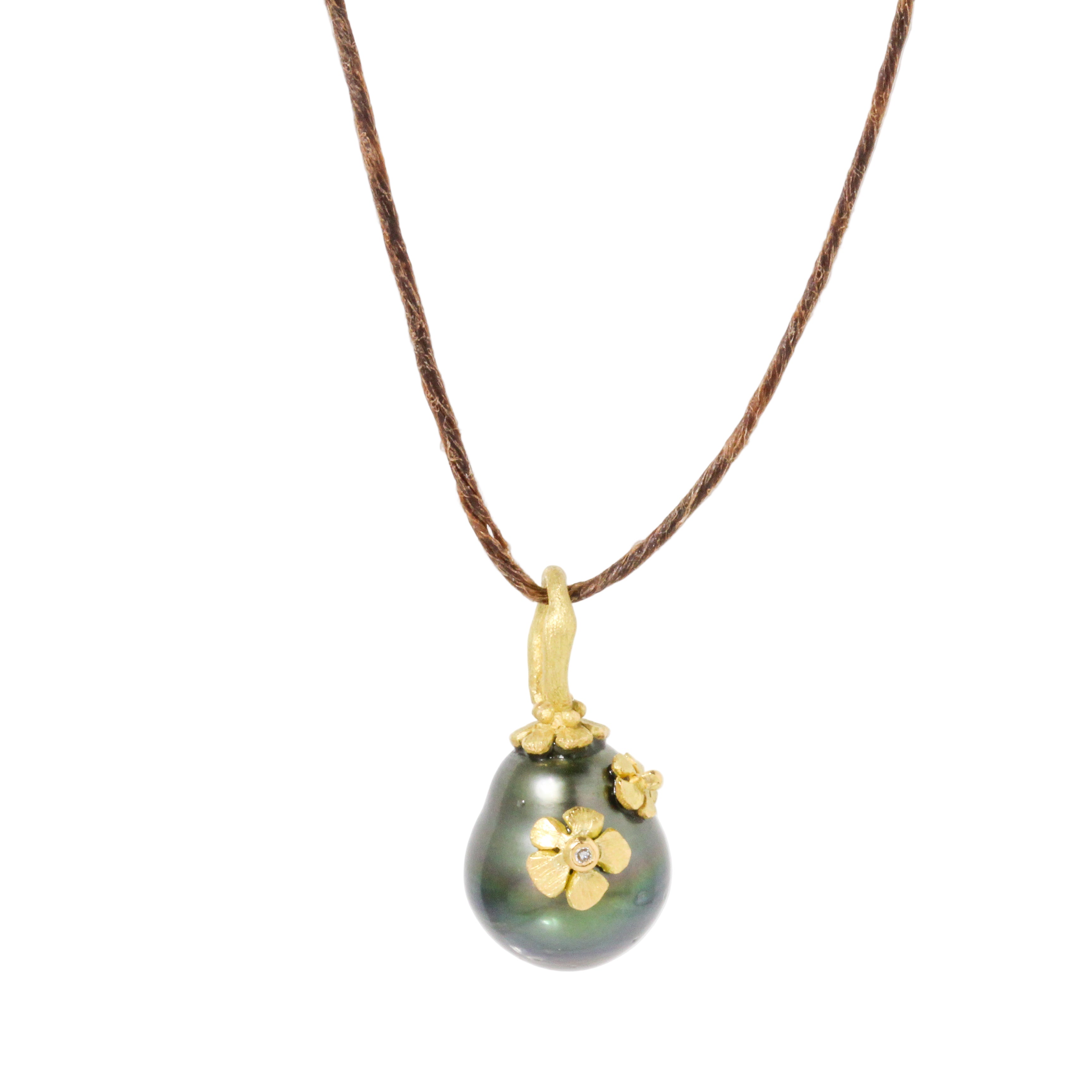 Tahitian Pearl Necklace No.18-Lene Vibe