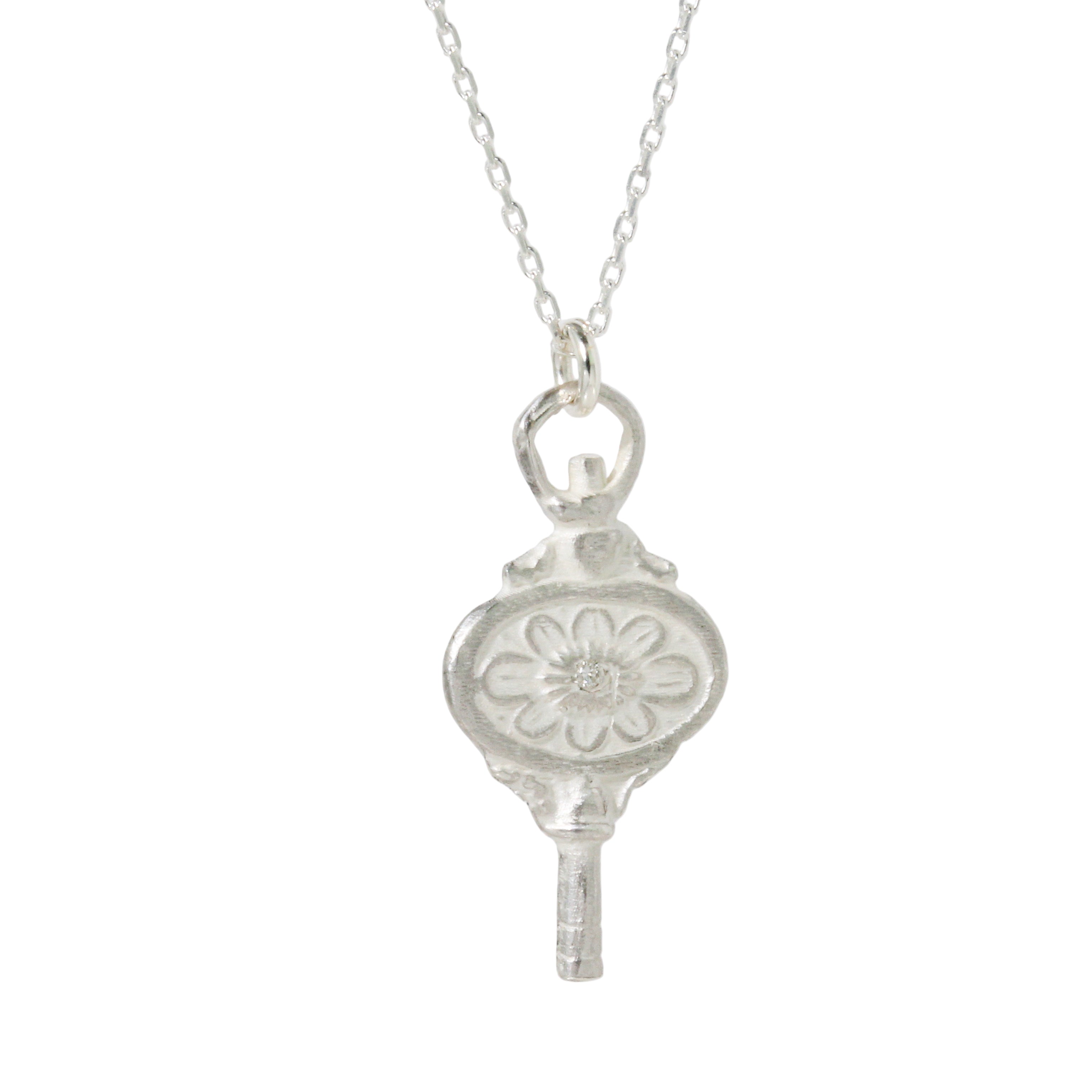The Mini Key Necklace-Robin Haley