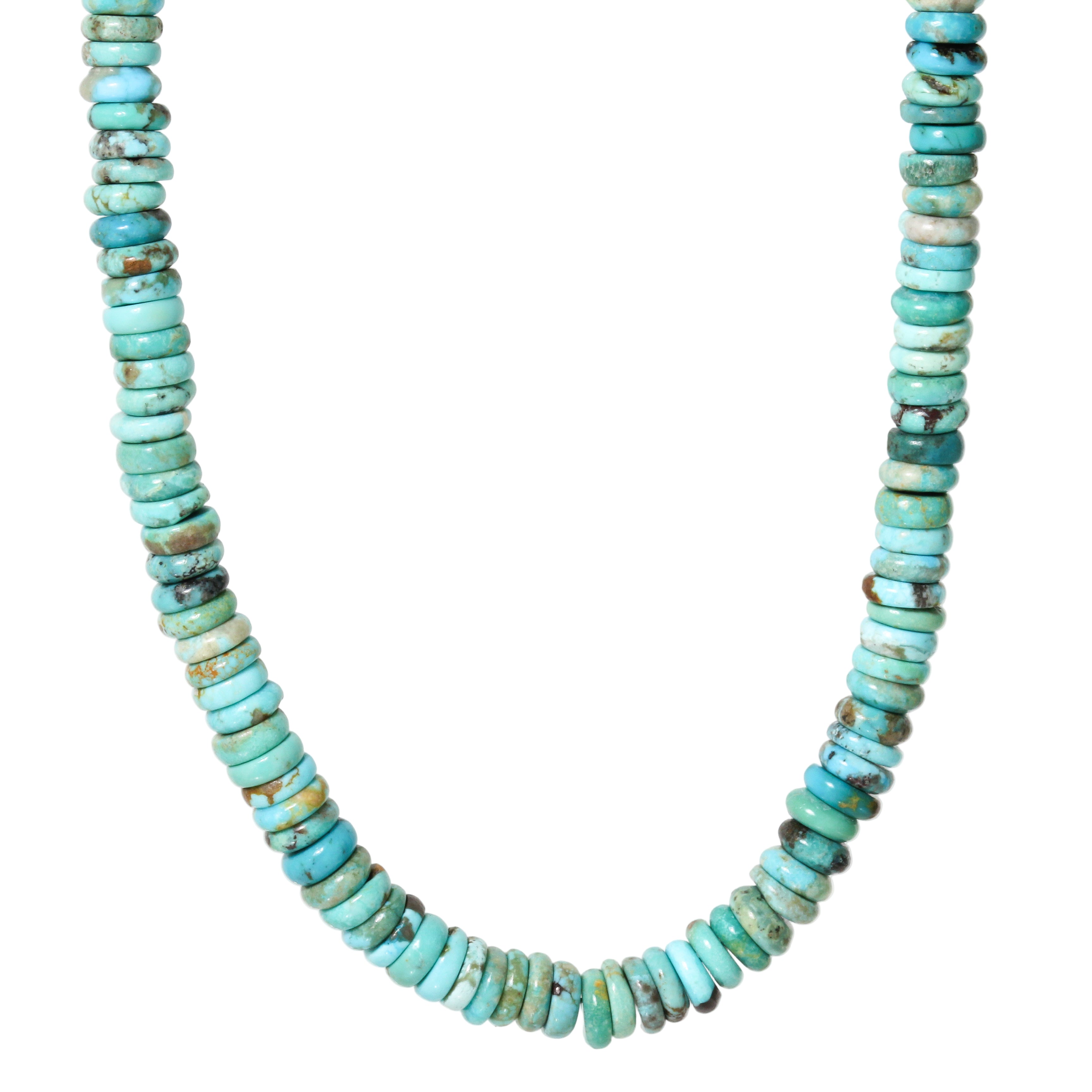 Turquoise Beaded Necklace-Southwest