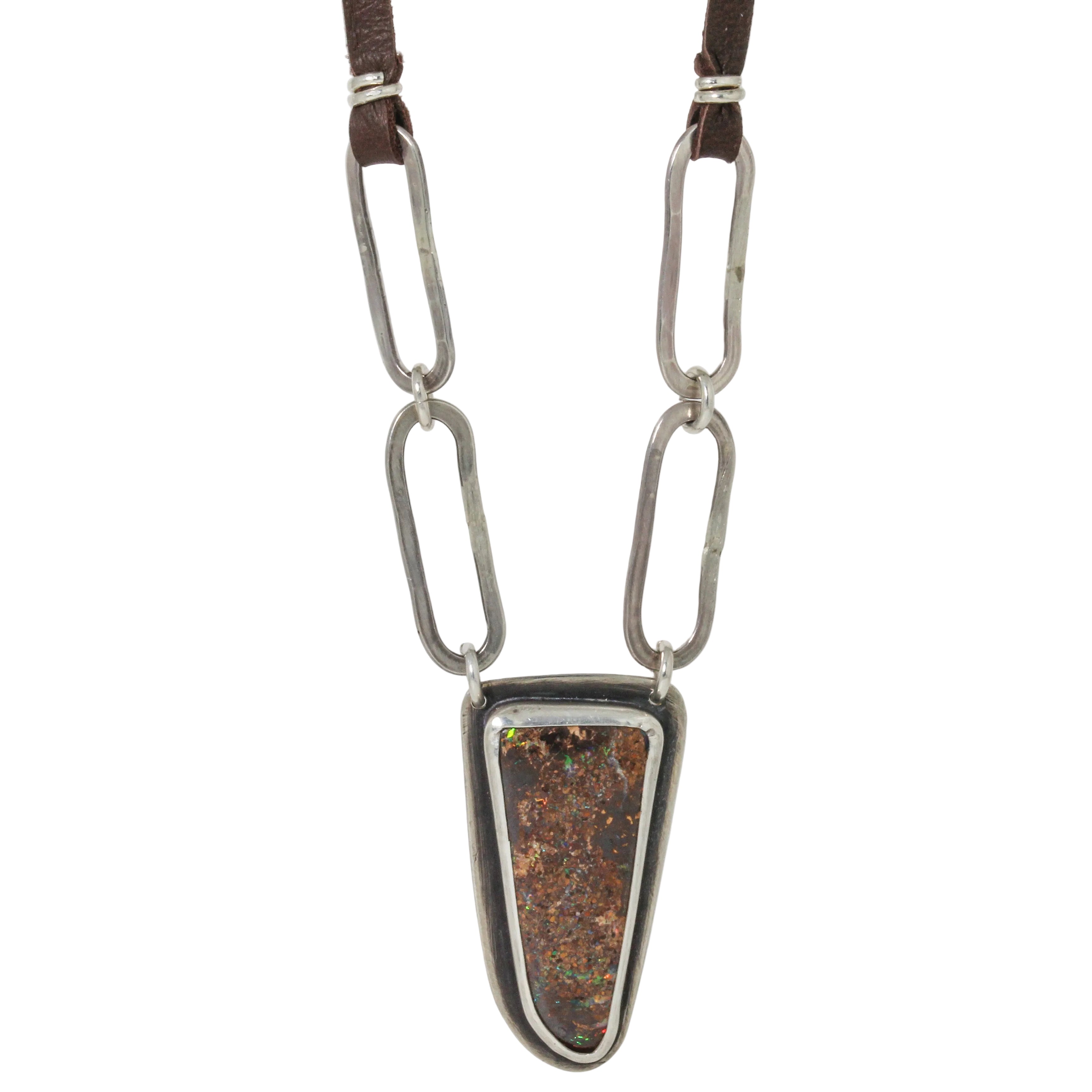 Yowah Opal Necklace-Glacier Lily