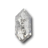 0.56ct | Salt &amp; Pepper Rose Cut Hexagon Shape Diamond-Modern Rustic Diamond
