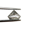 0.89ct | Salt &amp; Pepper Rose Cut Shield Shape Diamond-Modern Rustic Diamond