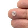 0.94ct | Salt &amp; Pepper Rose Cut Cushion Shape Diamond-Modern Rustic Diamond