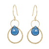 Ophelia Blue Quartz Earrings