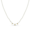 Pearl Strand with Diamonds Necklace