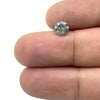 1.01ct | Salt &amp; Pepper Round Brilliant Diamond-Modern Rustic Diamond