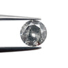 1.03ct | Salt &amp; Pepper Round Brilliant Diamond-Modern Rustic Diamond