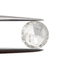 1.08ct | Salt &amp; Pepper Rose Cut Round Diamond-Modern Rustic Diamond