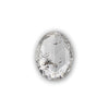 1.09ct | Salt &amp; Pepper Rose Cut Oval Shape Diamond-Modern Rustic Diamond